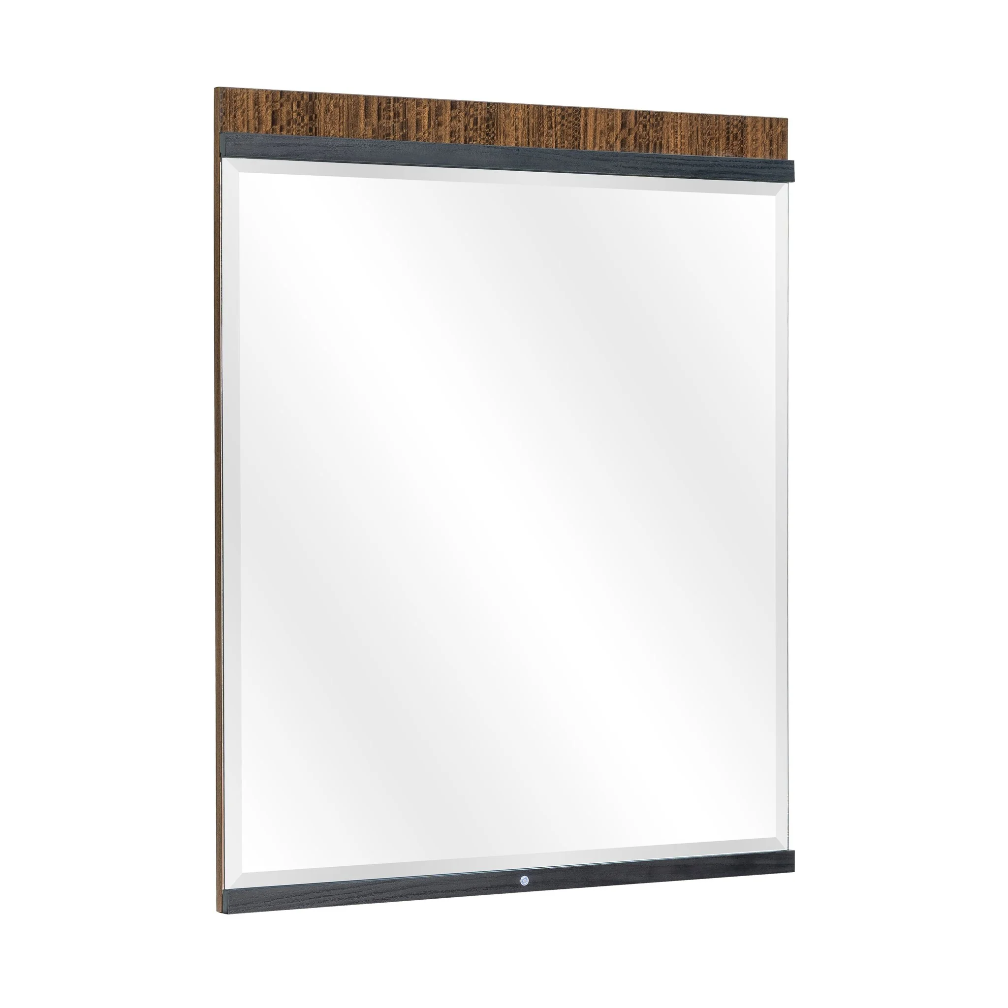 Kayner Dresser Mirror with LED Lights - Charcoal - Image 3