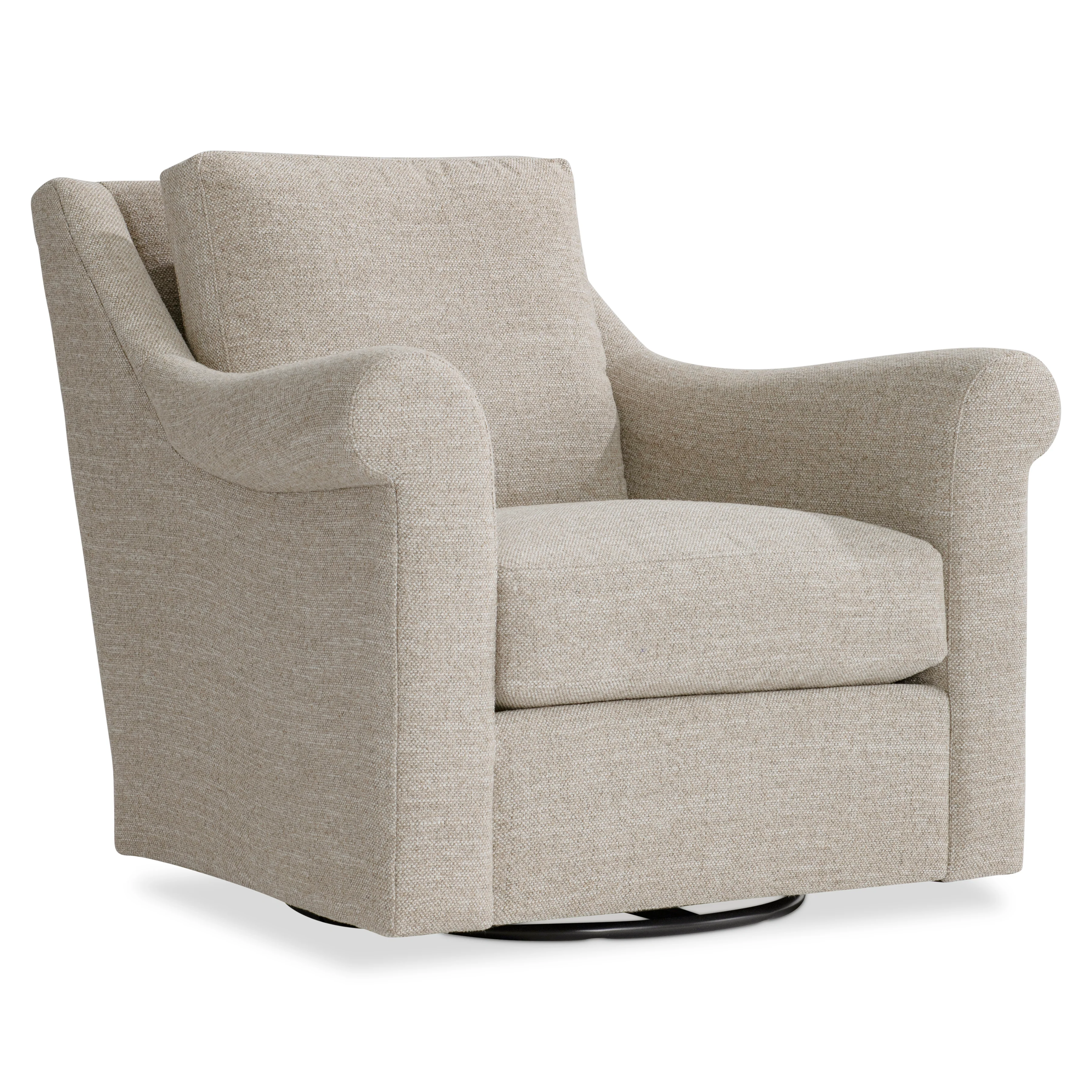 Keirnan Fabric Swivel Chair - Image 7
