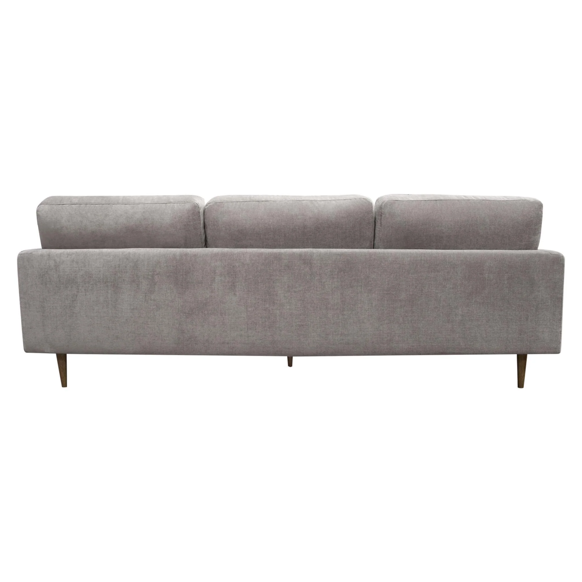 Kelsey Reversible Chaise Sectional in Grey Fabric by Diamond Sofa - Image 7