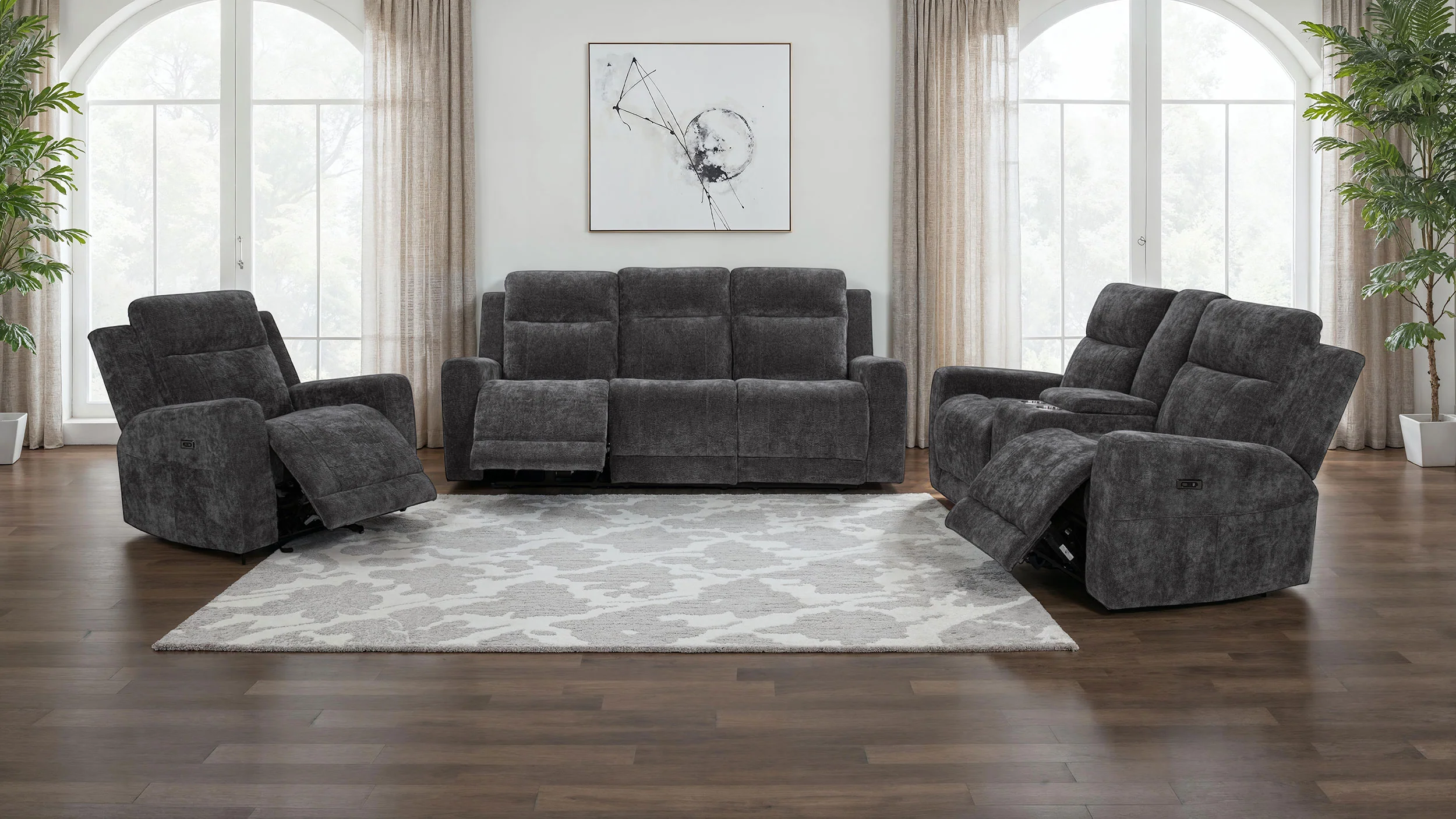 Kennett Power Reclining Sofa Set - Image 53