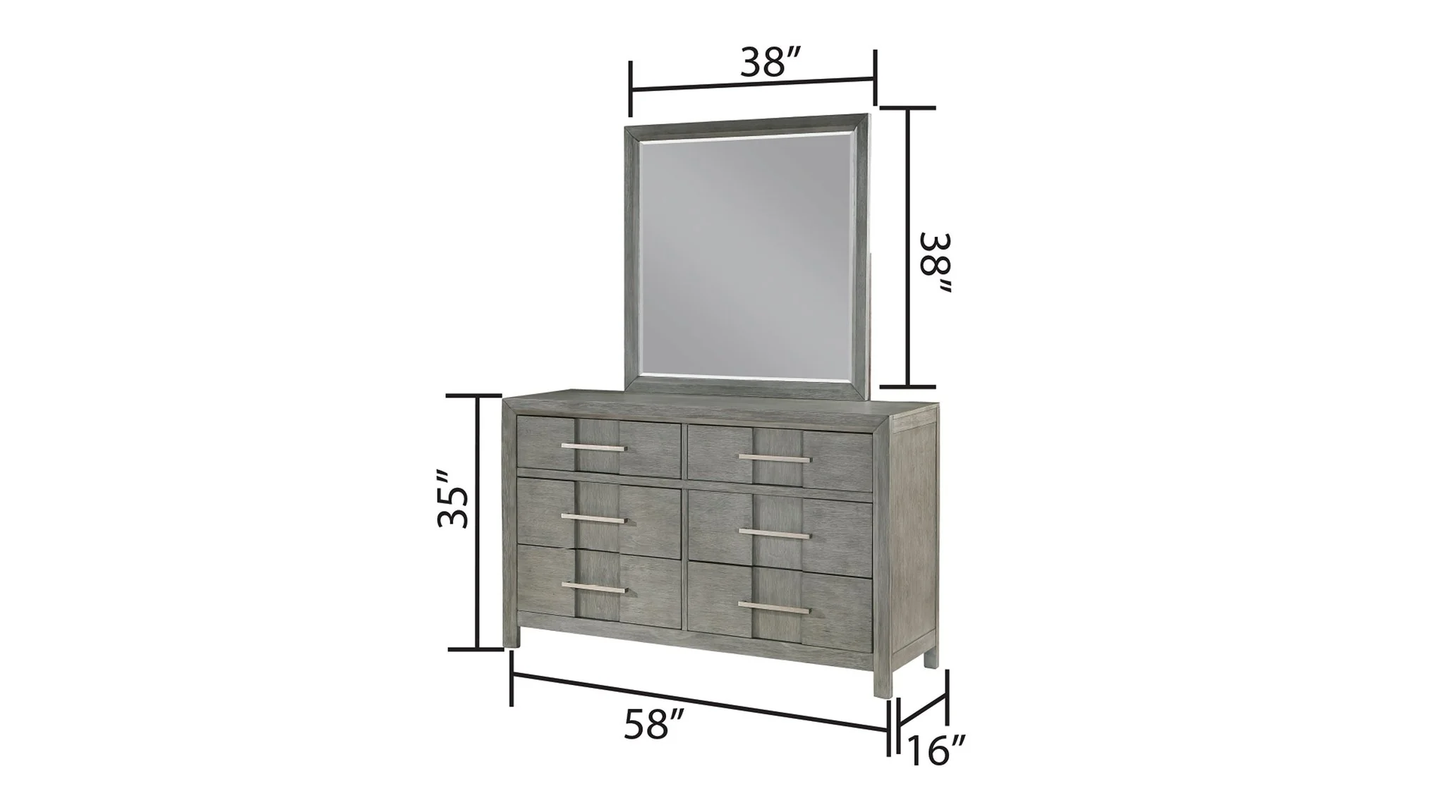 Kenzo Dresser Gray - Image 4