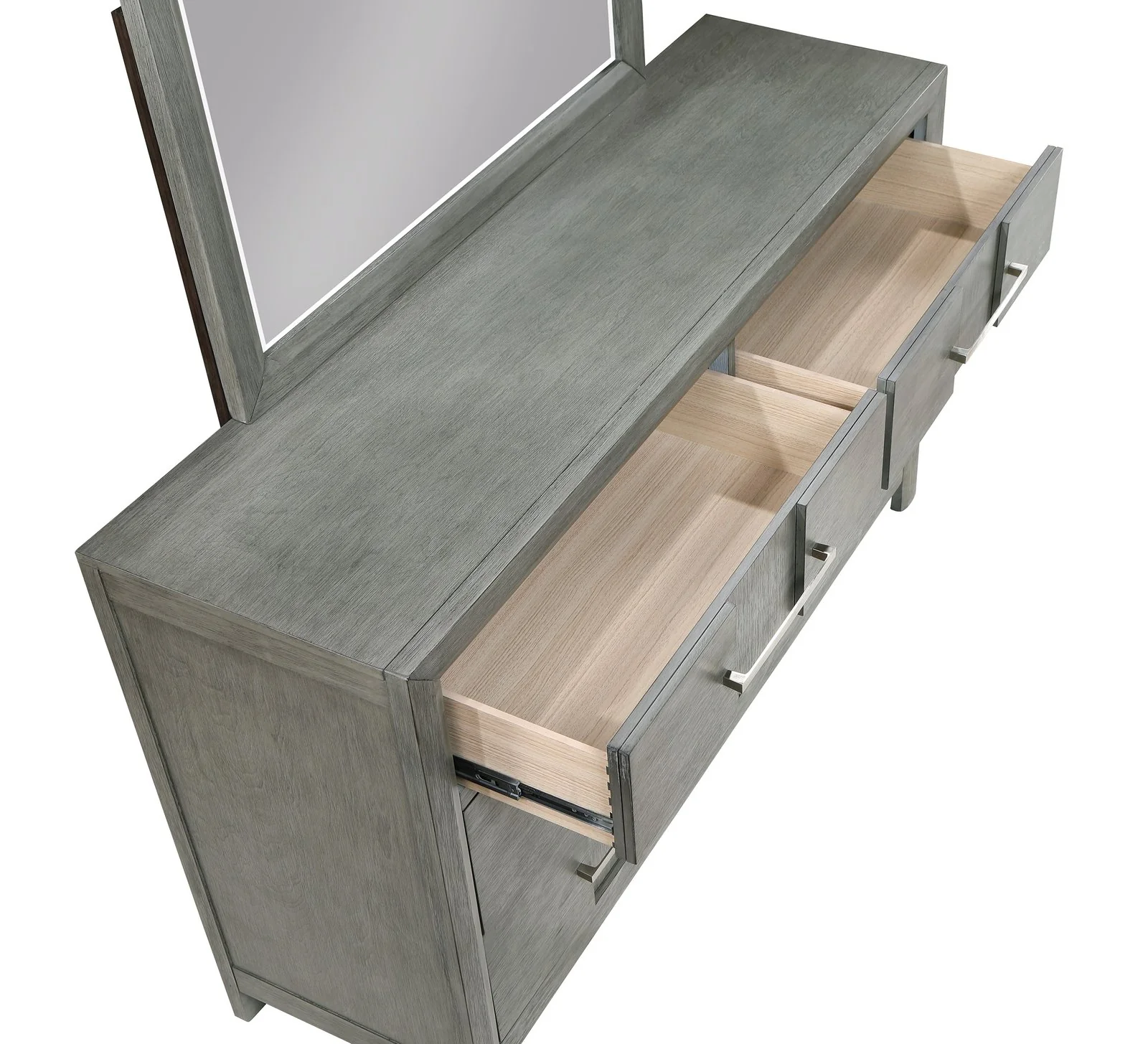 Kenzo Queen 4 Pc Bedroom Set Gray - Image 8