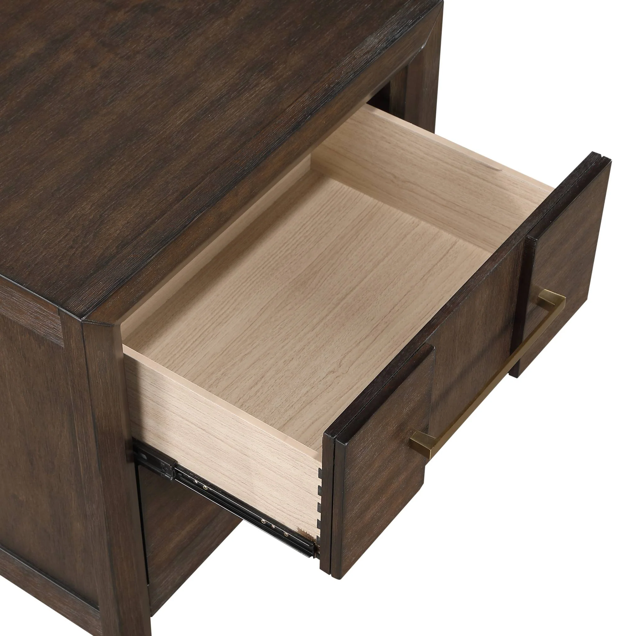 Kenzo Queen 4 Pc Bedroom Set Walnut - Image 16