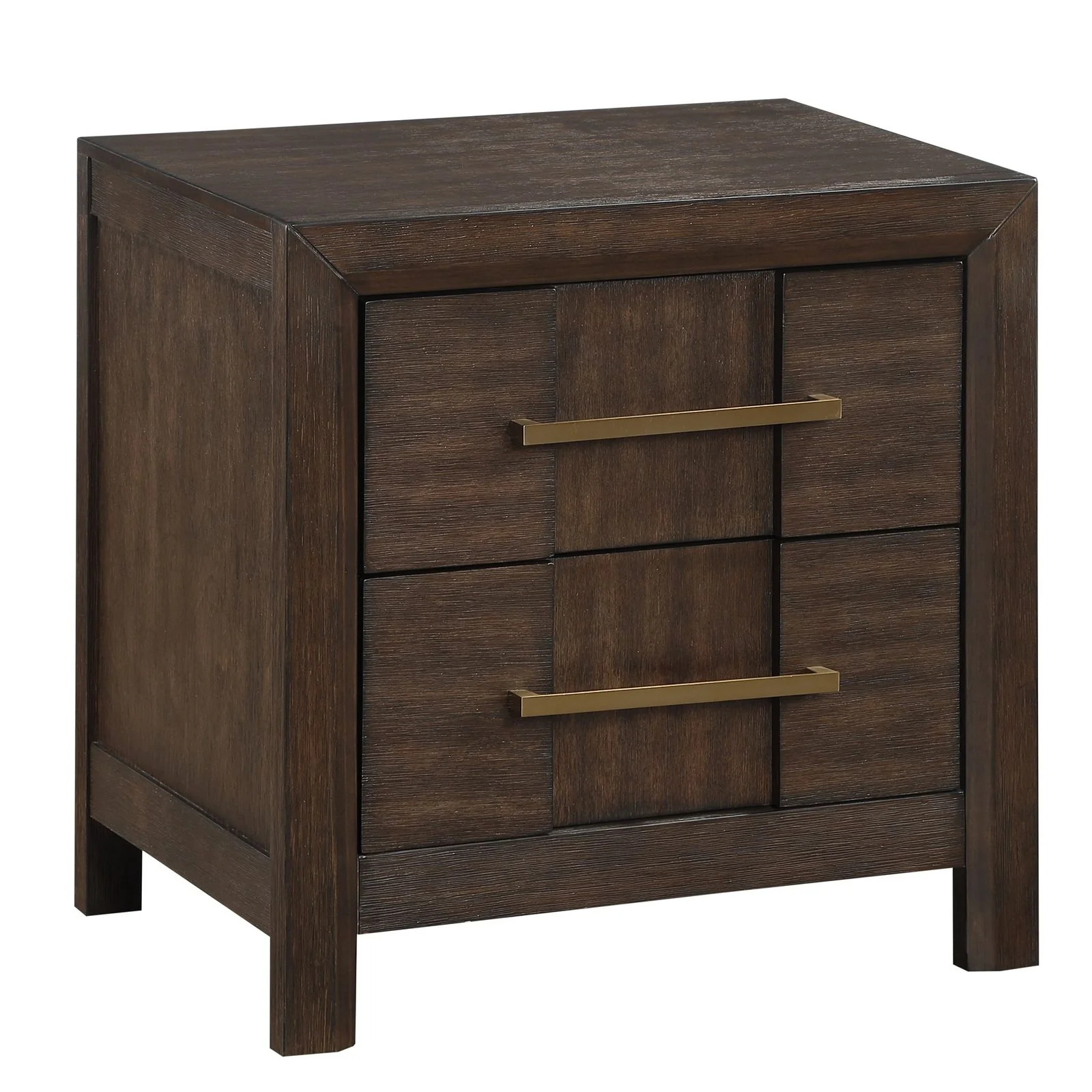 Kenzo Queen 5 Pc Bedroom Set Walnut - Image 13
