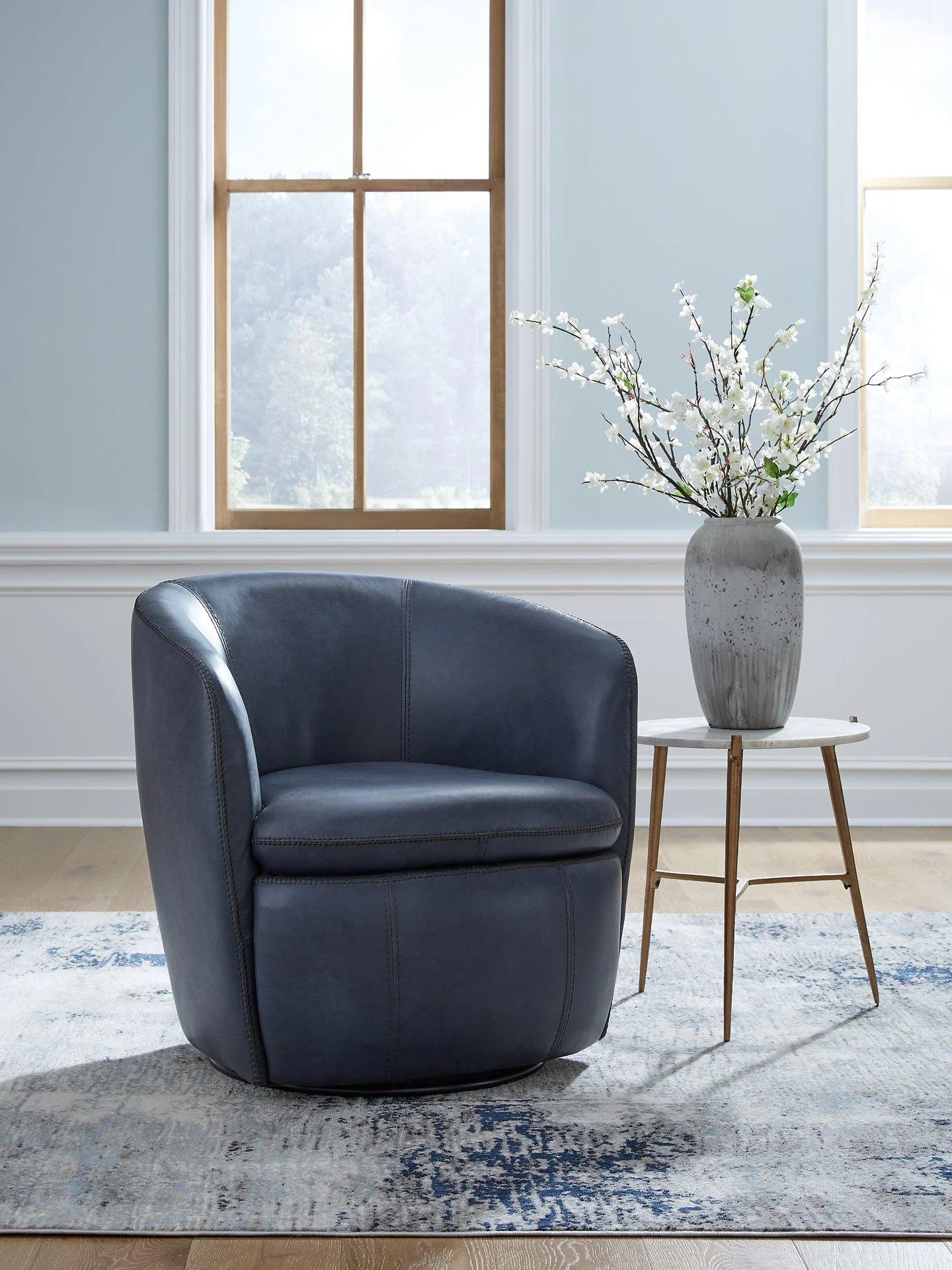 Kierreys Swivel Accent Chair - Image 8