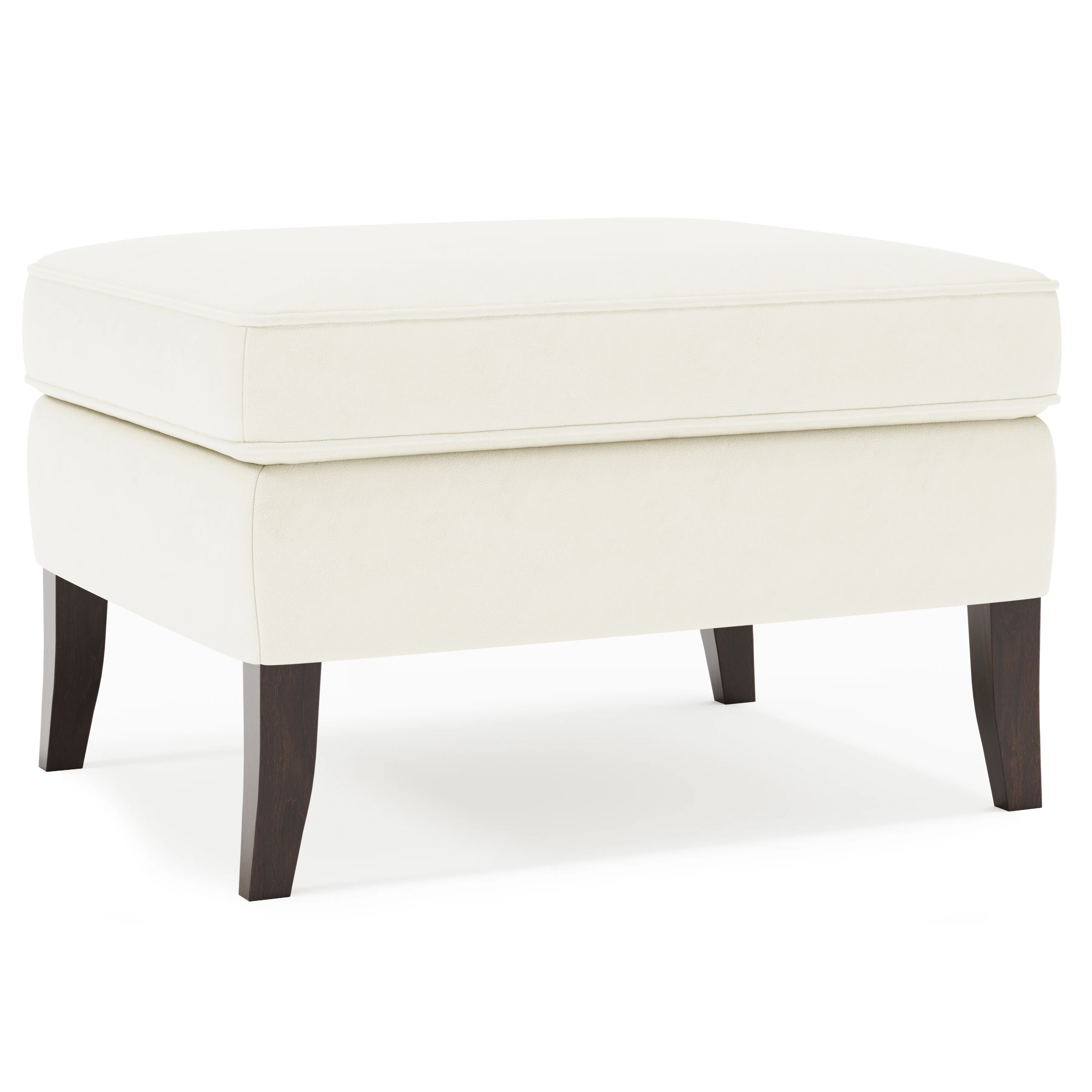 Kingston Leather Ottoman
