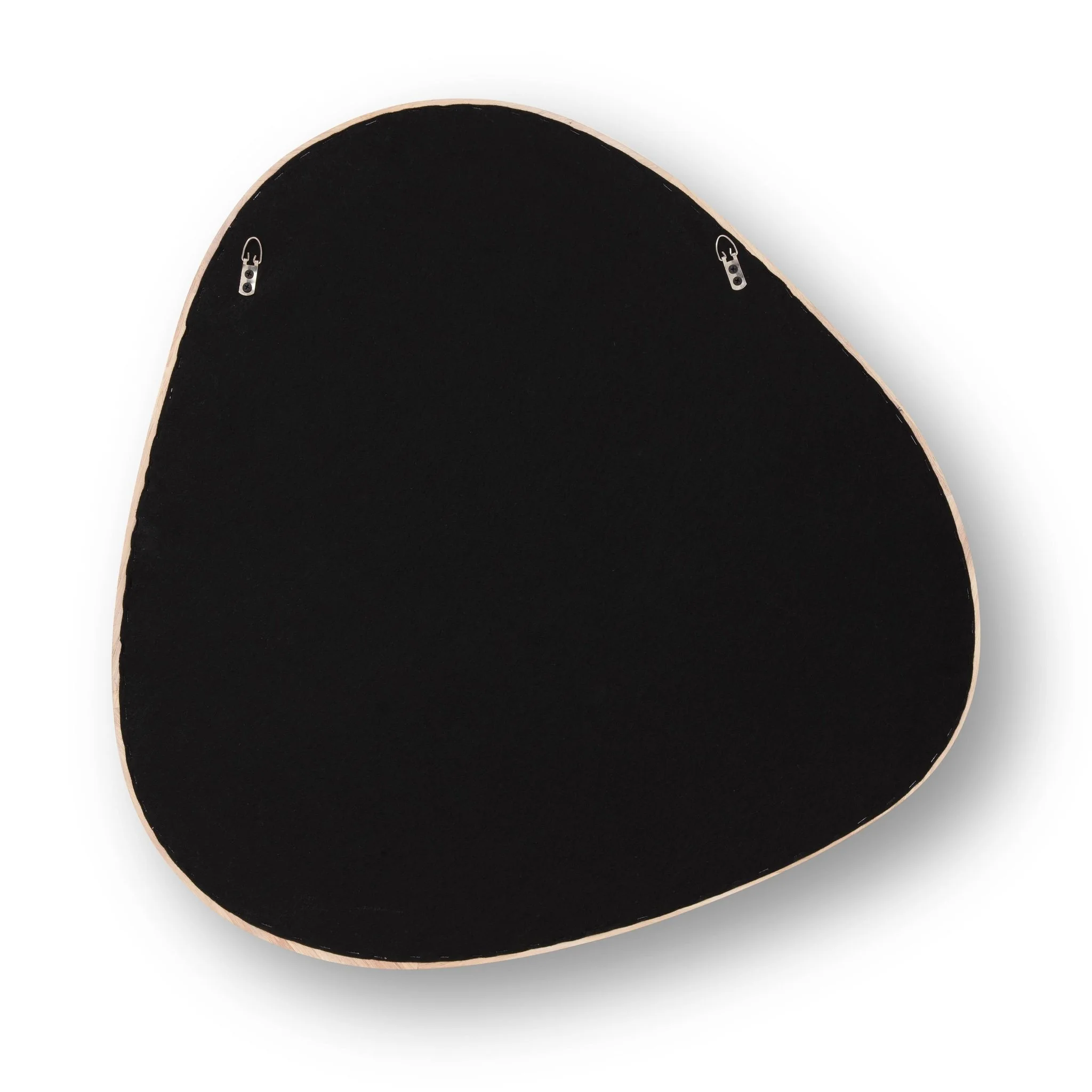 Klaryss Natural Wood Triangular Mirror - Image 5