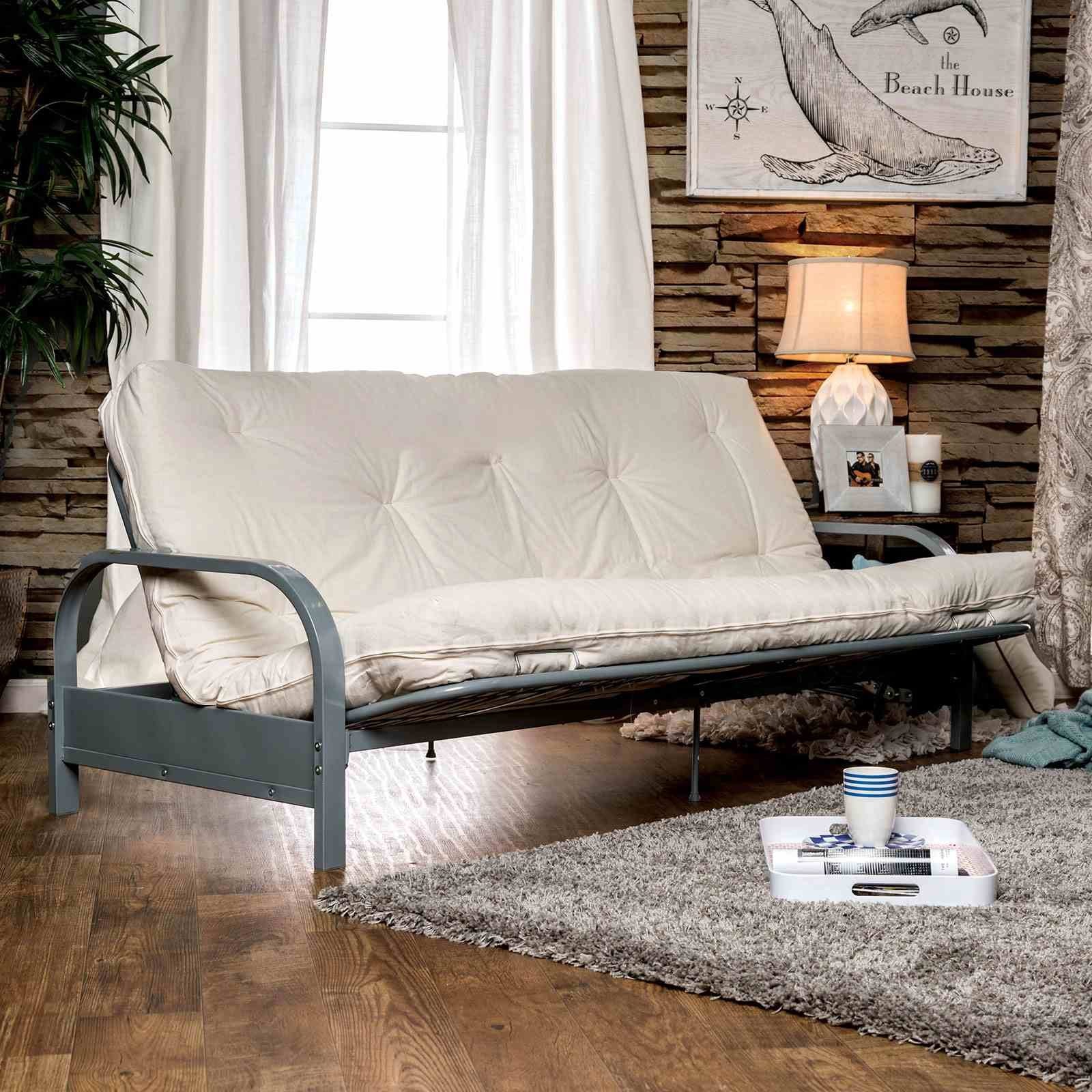 Knox 8" White Futon Mattress w/ Inner Spring