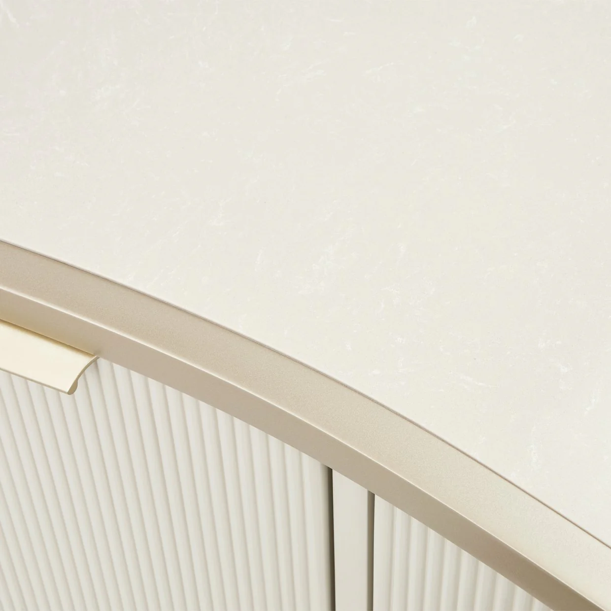 La Marisia Media Cabinet - Creamy Pearl - Image 15