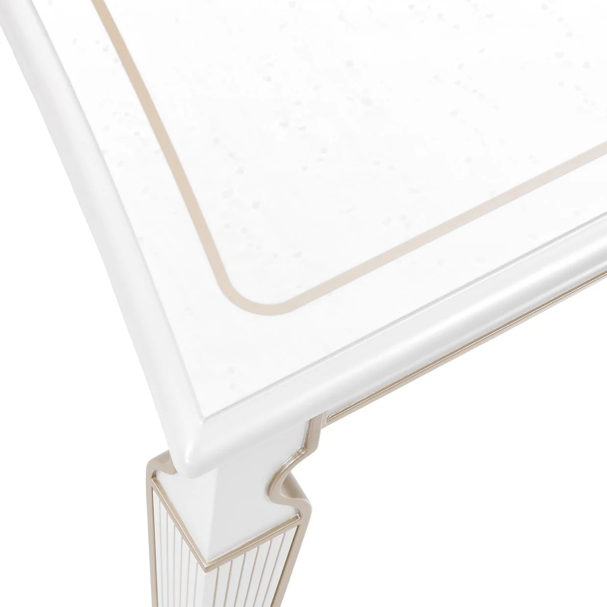 La Marisia Rectangular Dining Table - Creamy Pearl - Image 8