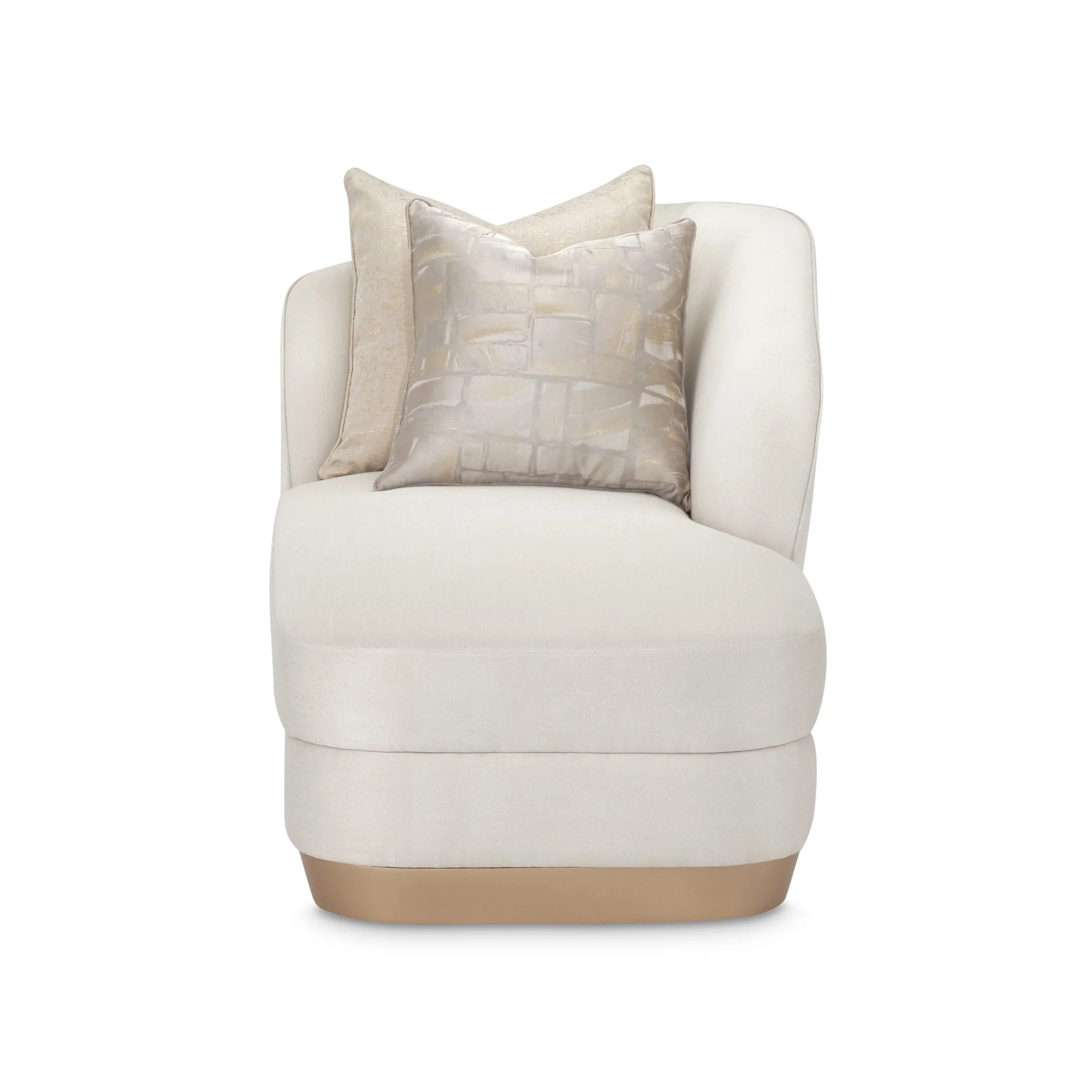 La Rachelle Chaise - Icicle/Champagne