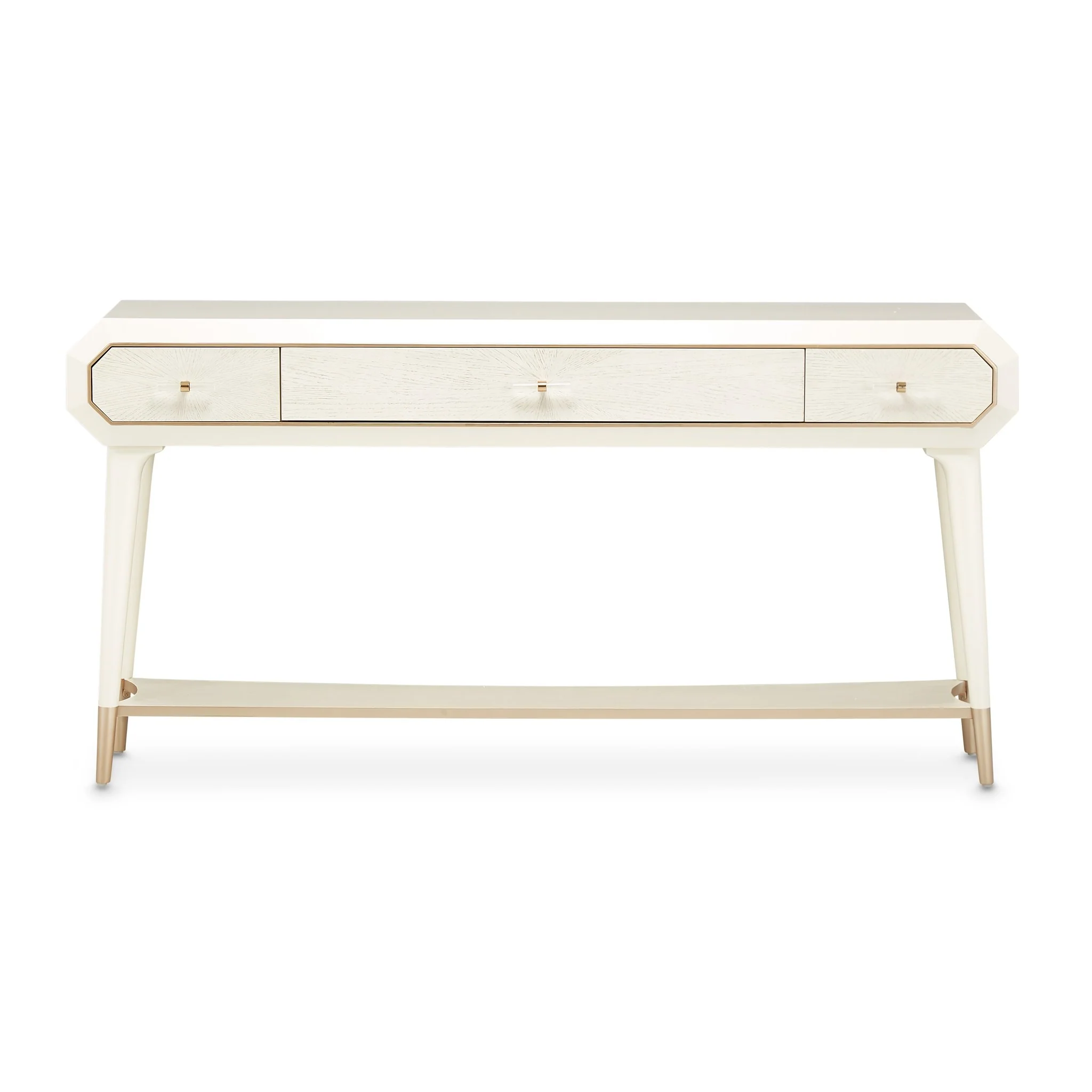 La Rachelle Console Table - Champagne