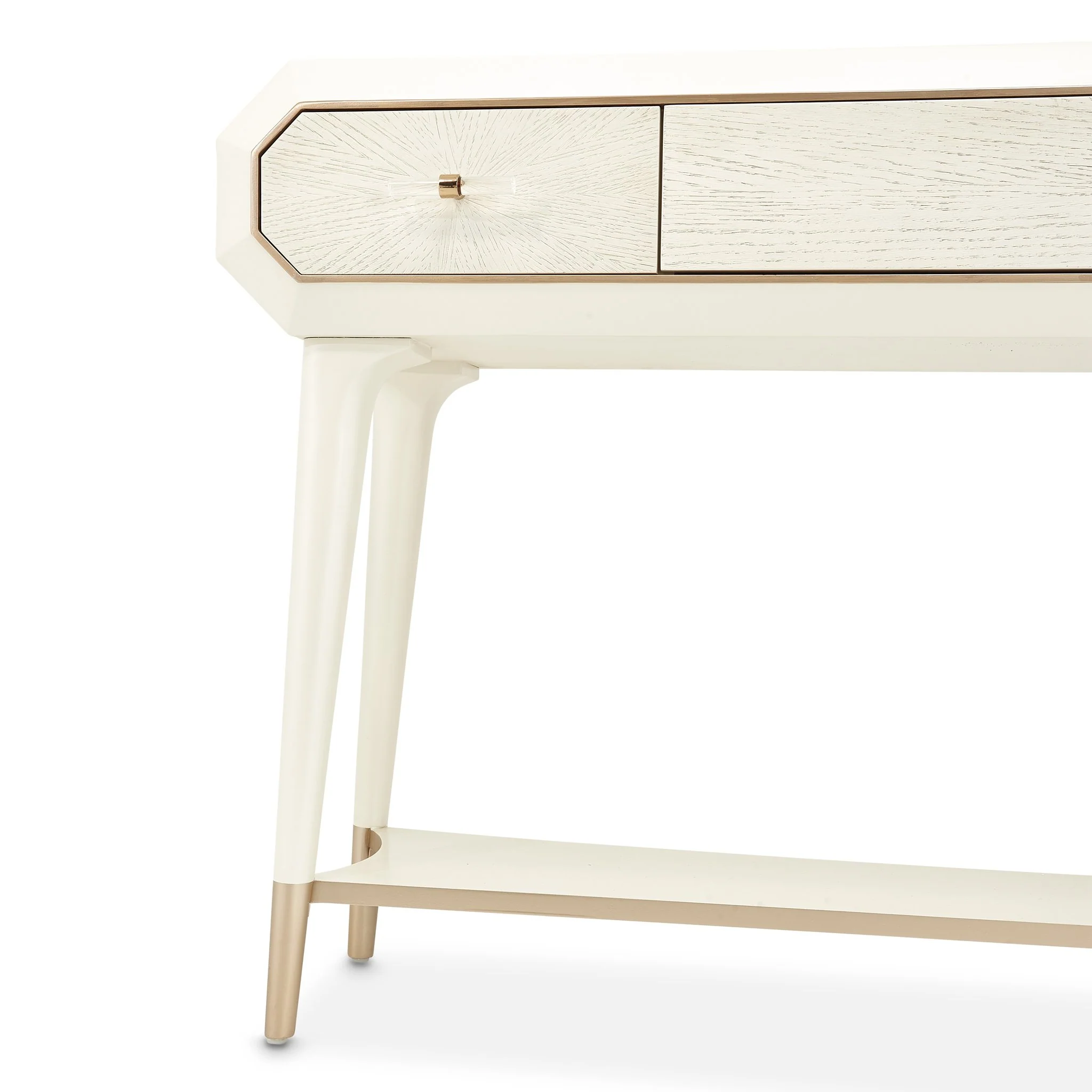 La Rachelle Console Table - Champagne - Image 4
