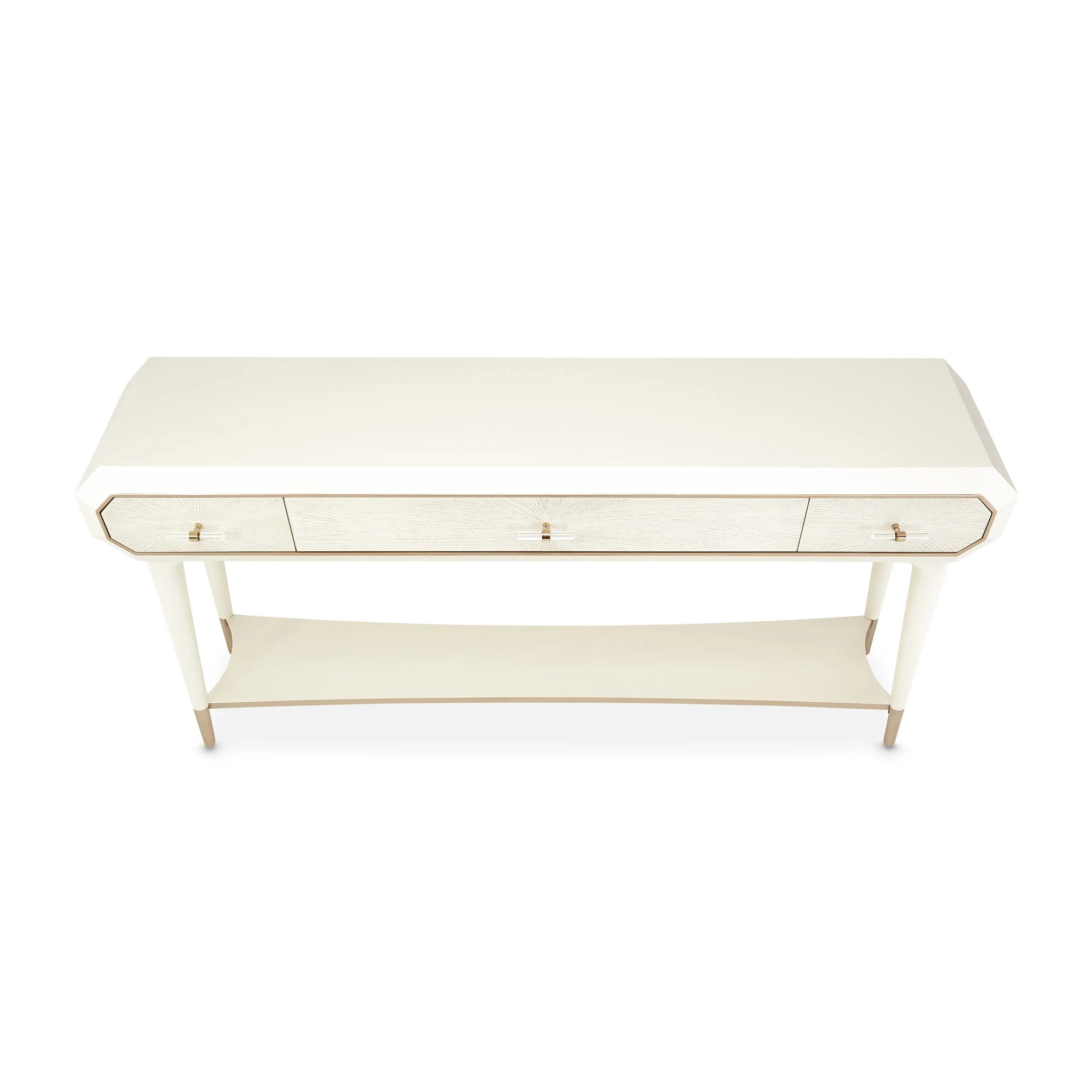 La Rachelle Console Table - Champagne - Image 6