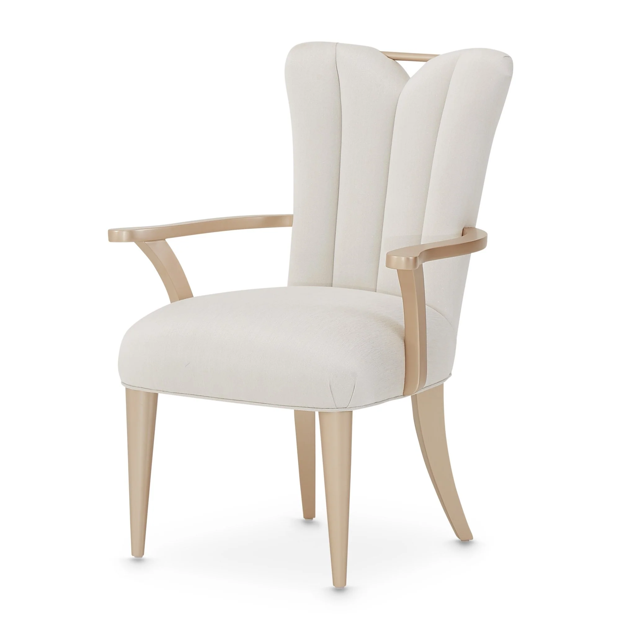 La Rachelle Dining Arm Chair - Medium Champagne - Image 12