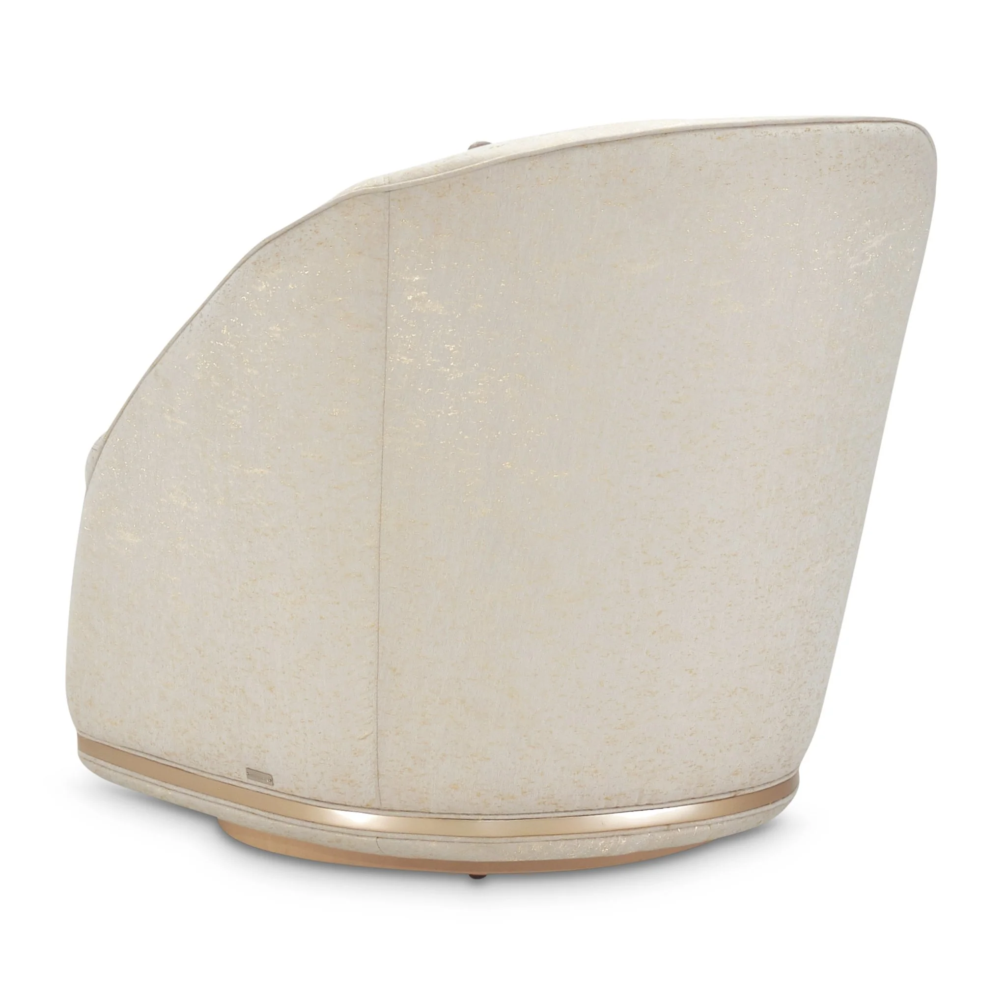 La Rachelle Swivel Chair - Gold Rush/Champagne - Image 6