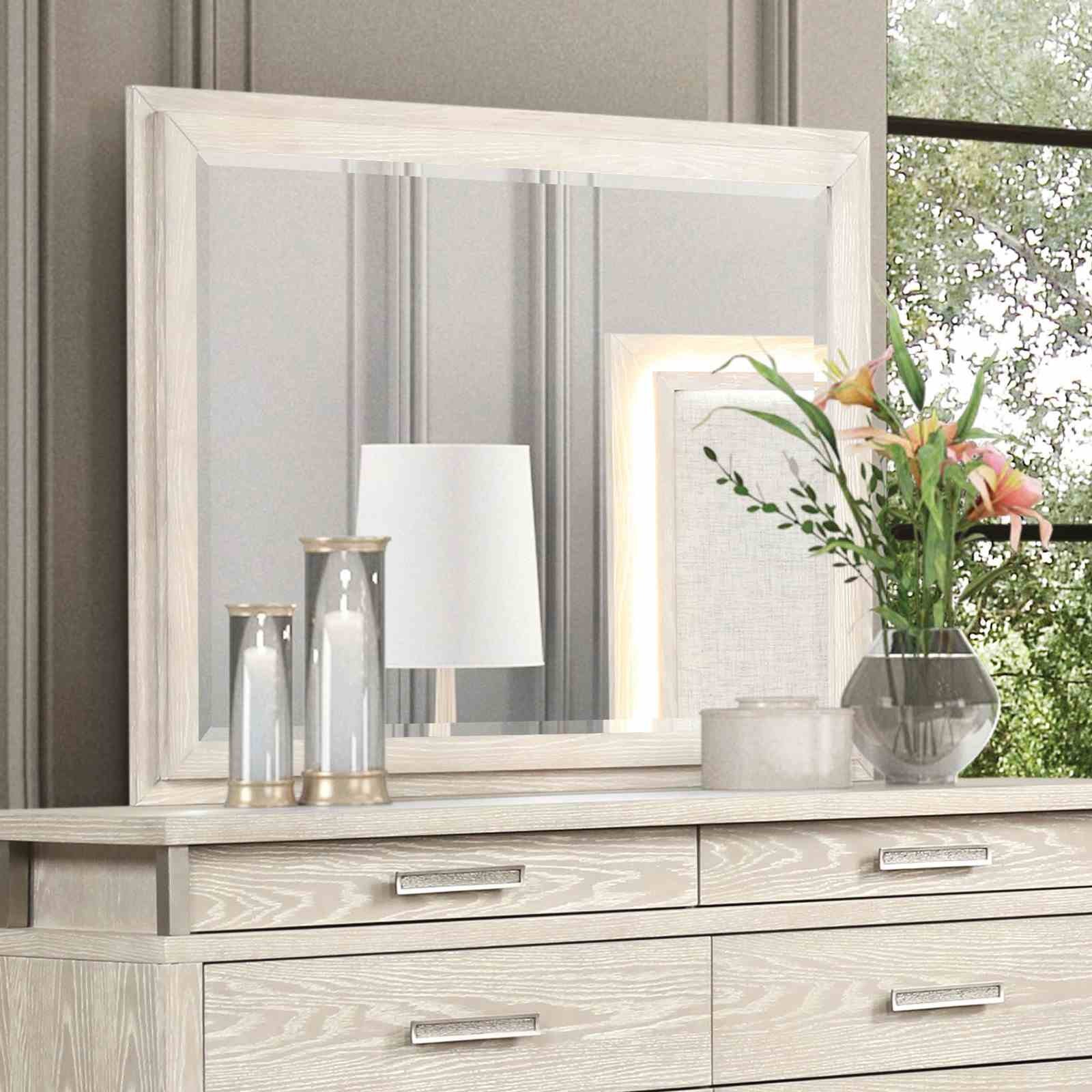 Lafayette Mirror, Weathered Gray