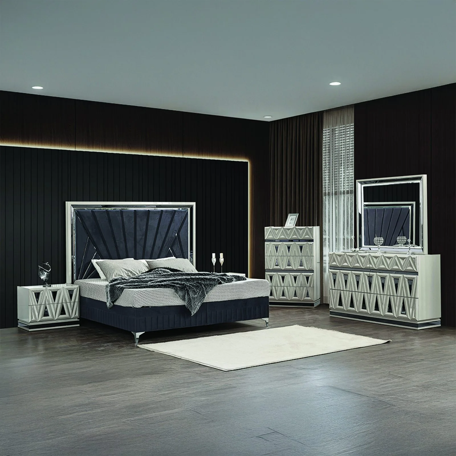 Lavita Queen 5PC Bedroom Set