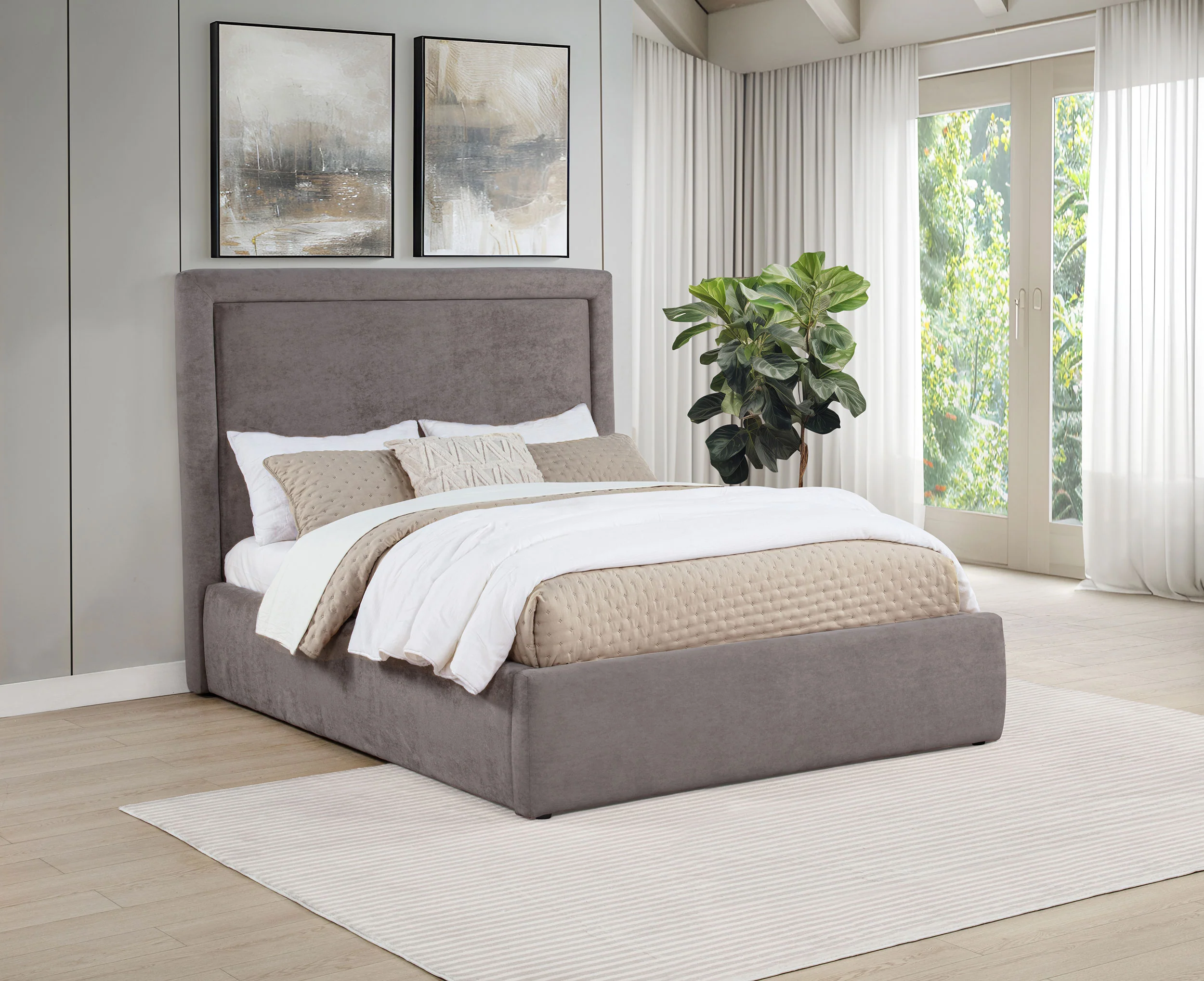 Lawson Panel Platform Bed - Image 47