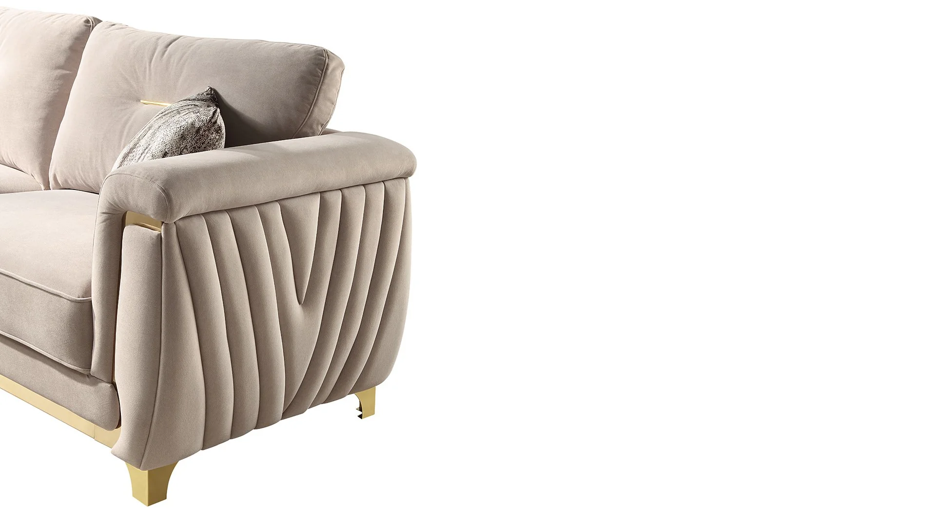 Leena Chair Beige - Image 4