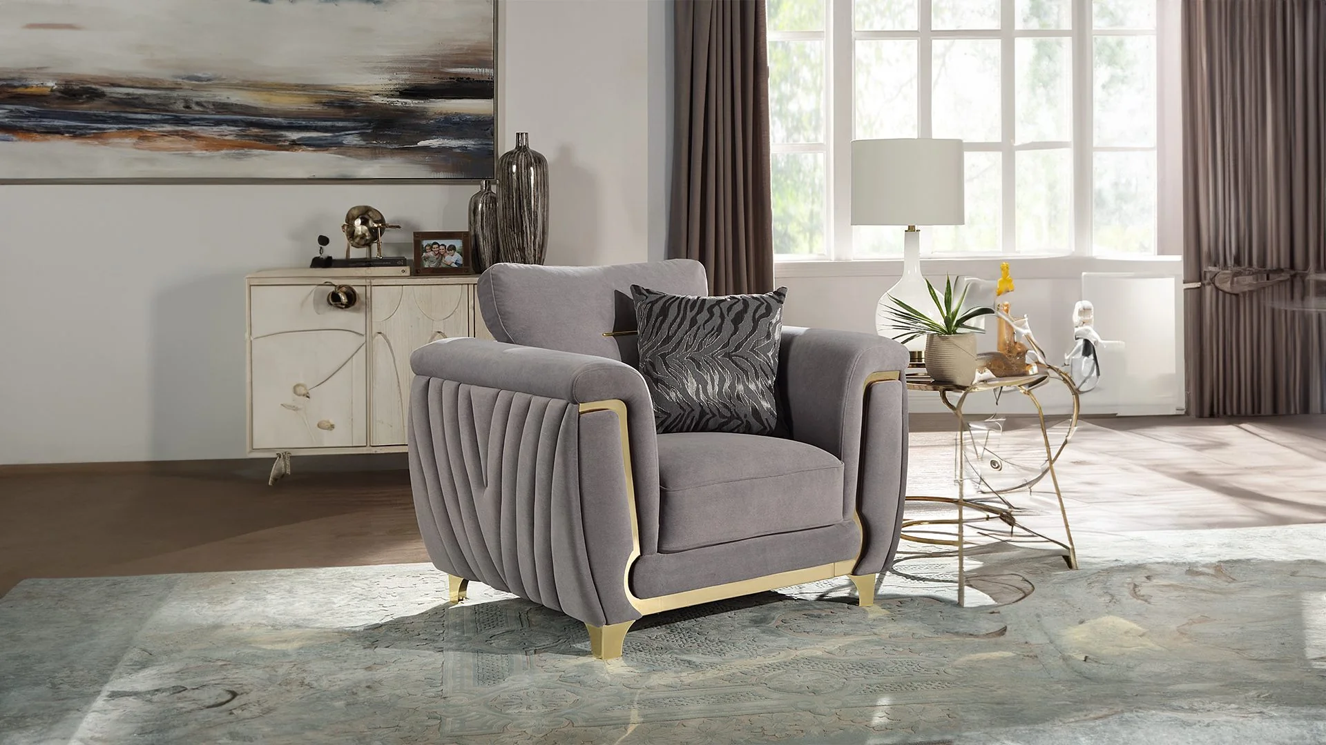 Leena Chair Gray