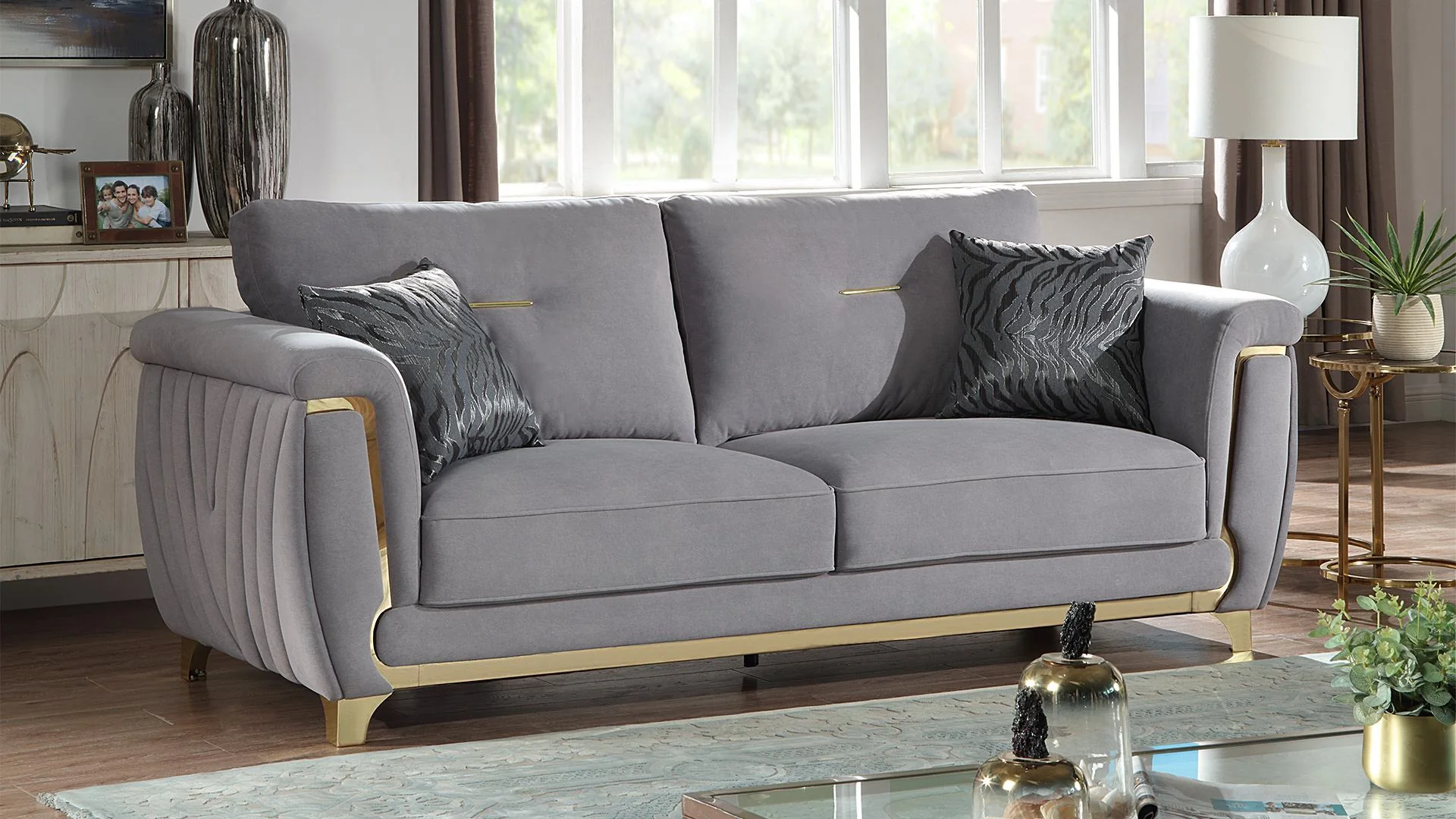 Leena Sofa Gray