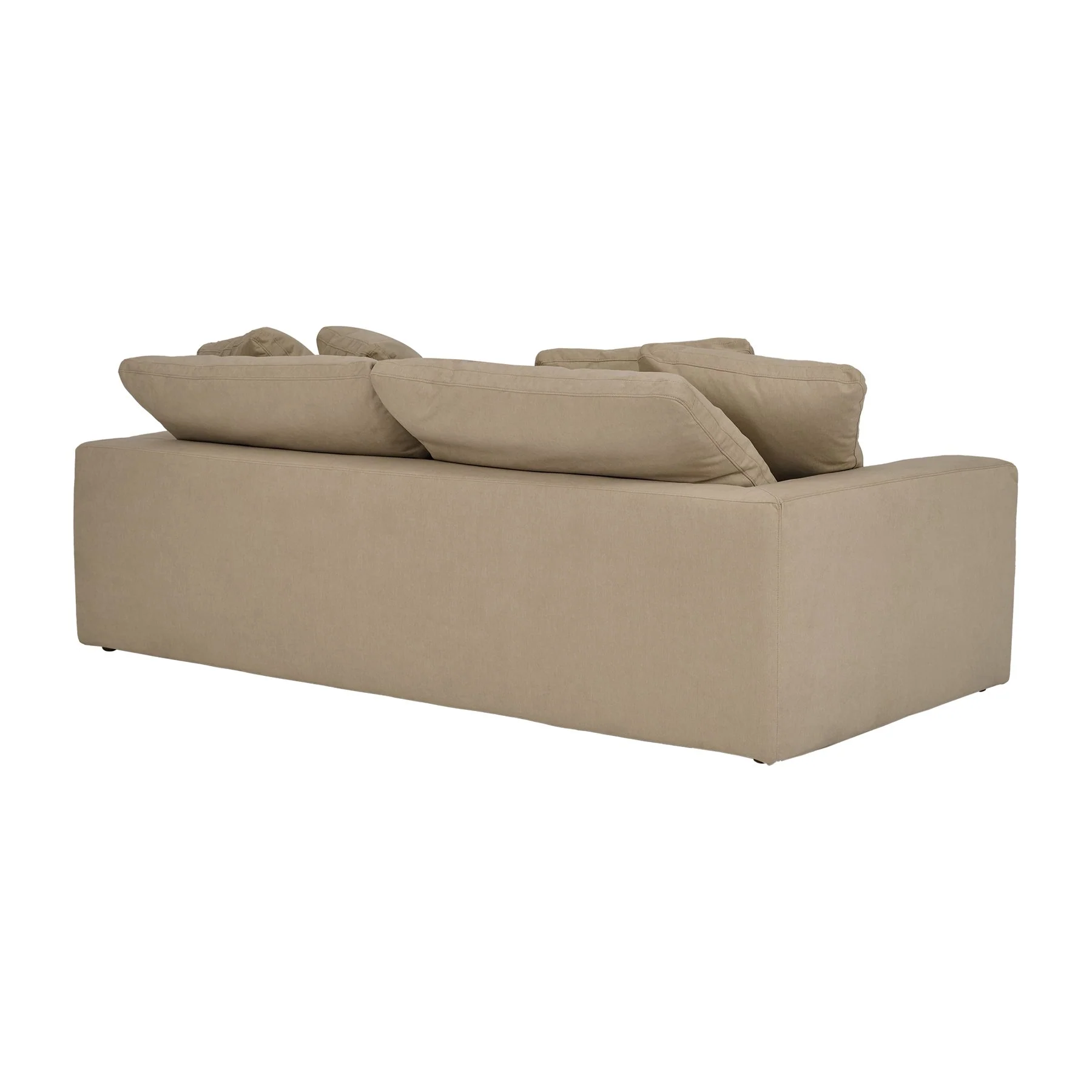 Liberty 96.5" Upholstered Sofa in Sahara Brown - Image 3