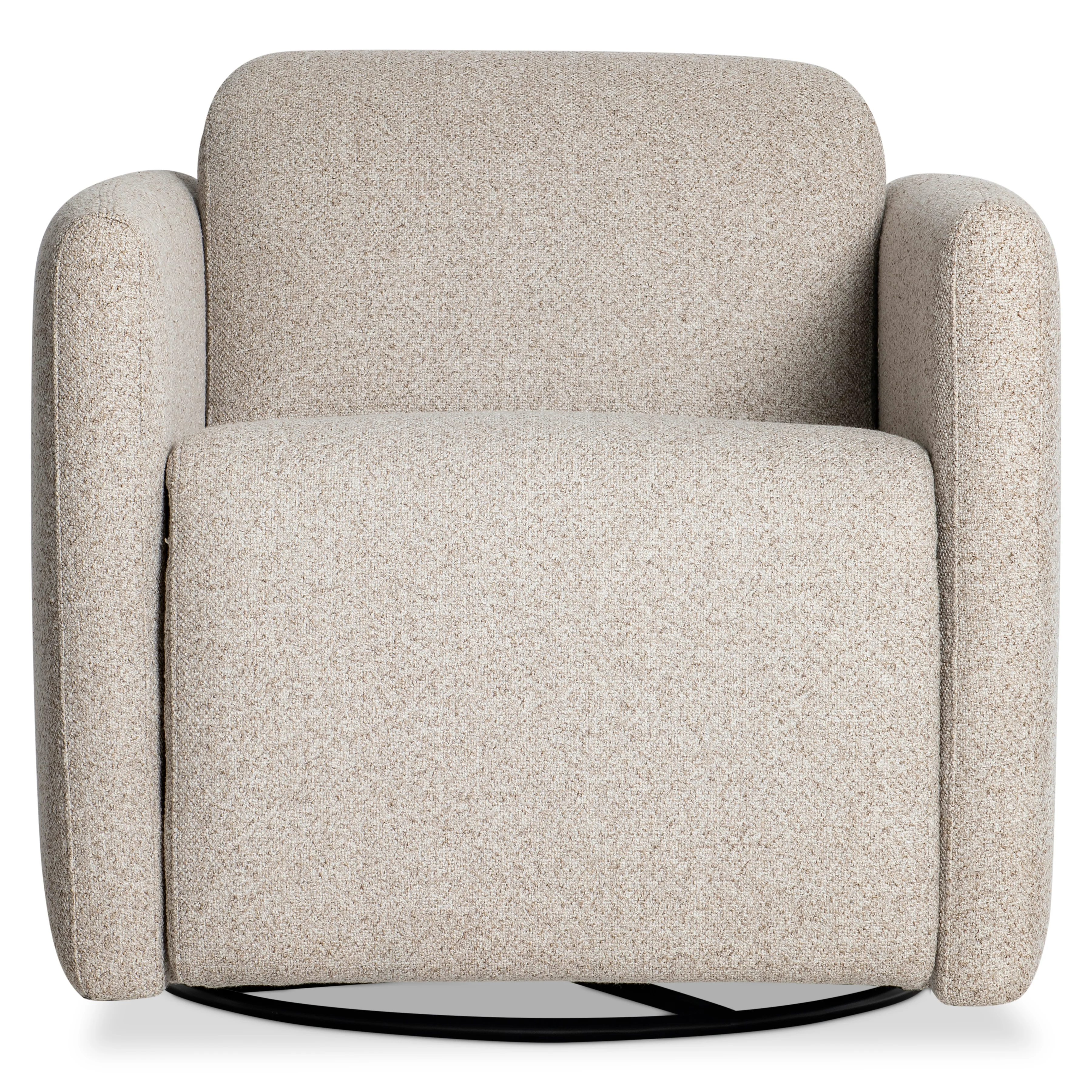 Livvy Fabric Power Motion Swivel Chair - Image 3