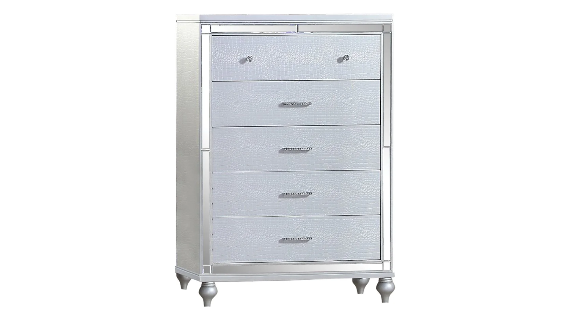 Lizelle King 5 Pc Bedroom Set Blue - Image 18