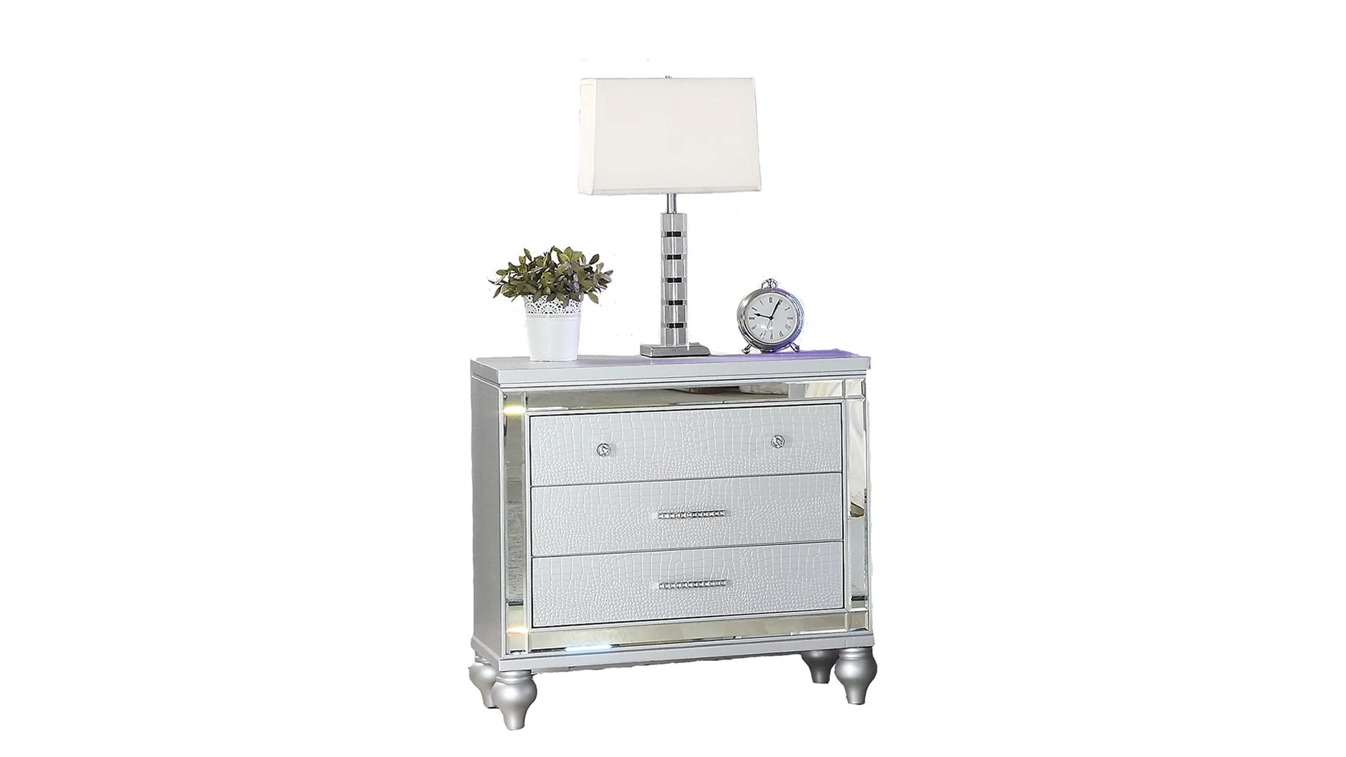 Lizelle Queen 4 Pc Bedroom Set Blue - Image 18