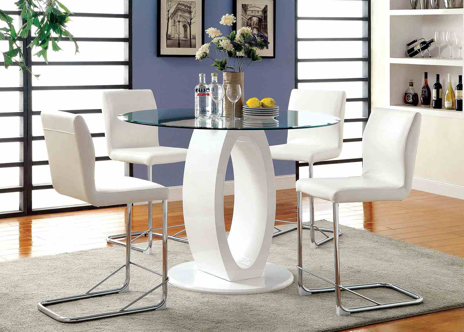 Lodia Ii Round Counter Ht. Table