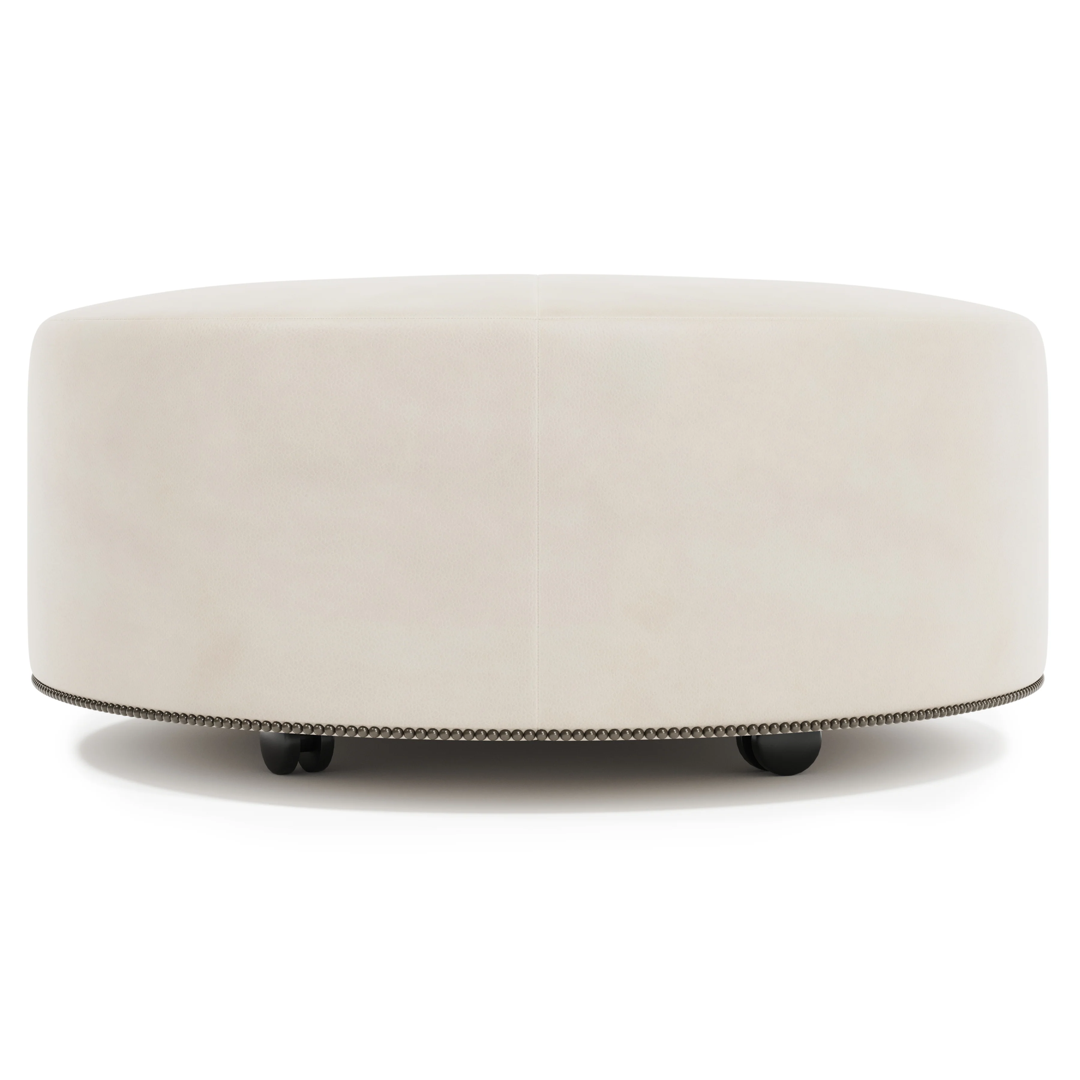 Lolo Leather Ottoman - Image 4