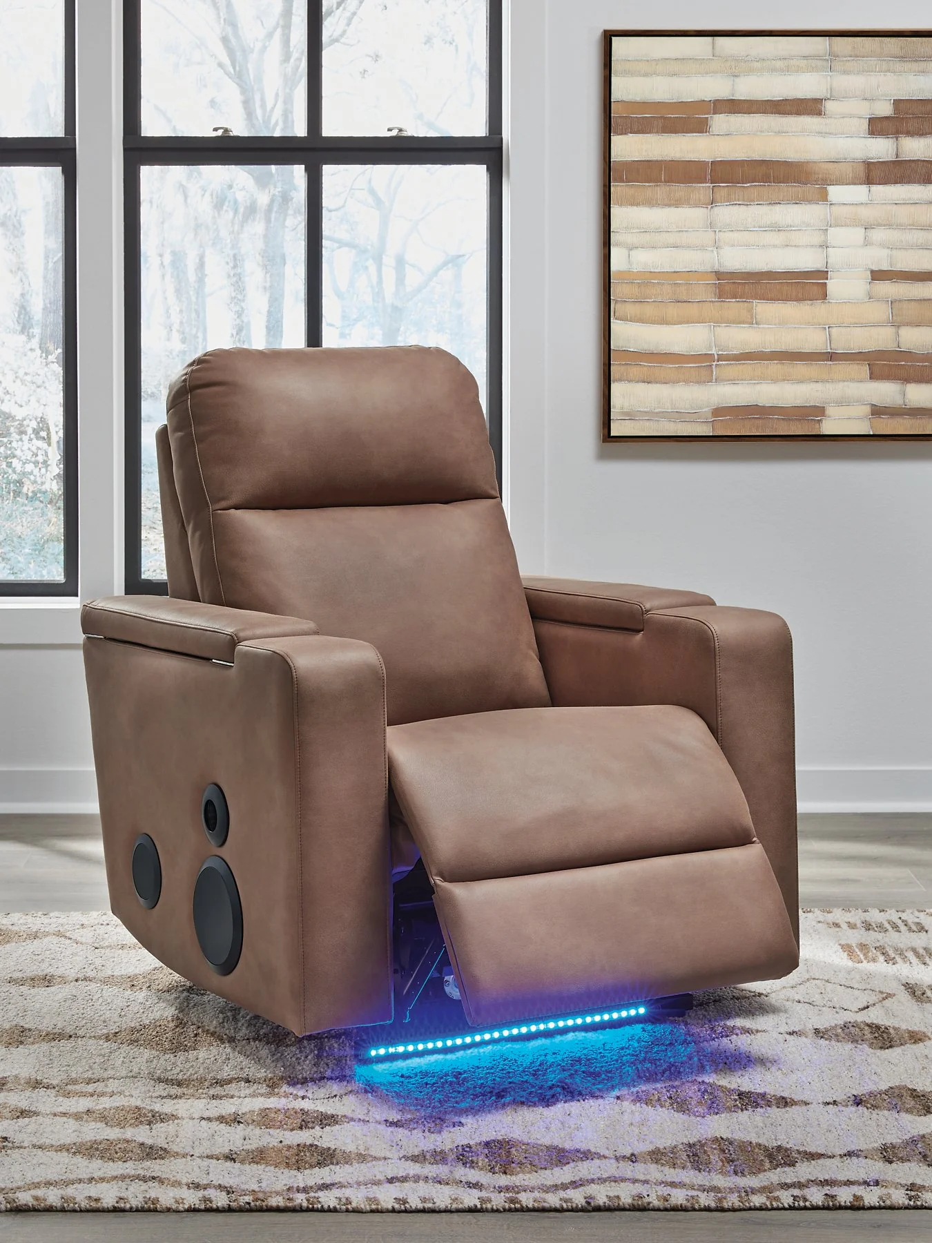 Lorrenton Power Glider Recliner with Audio System - Image 9