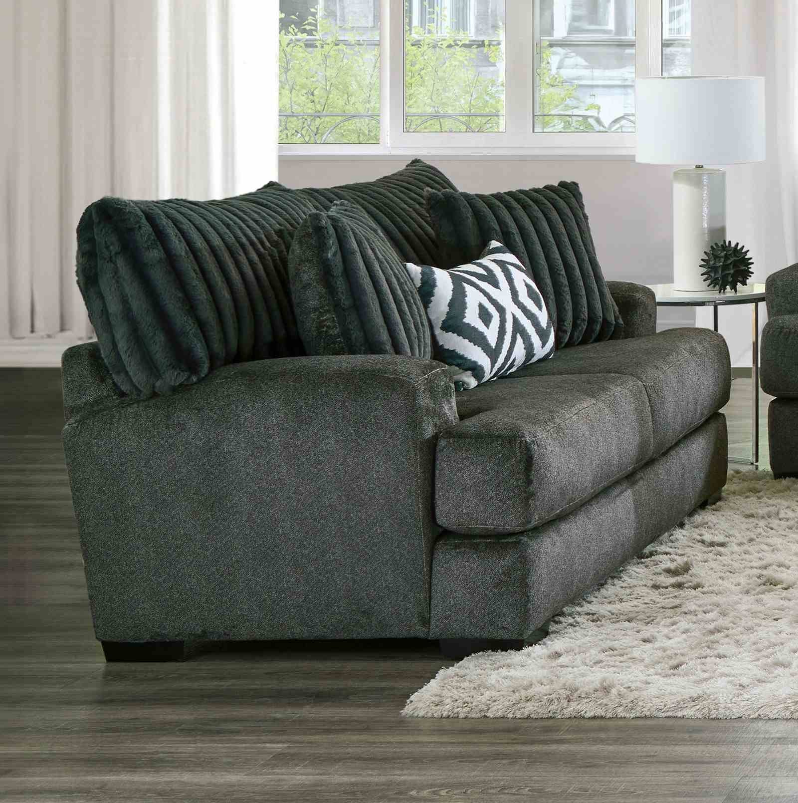Loughlin Loveseat, Gun Metal