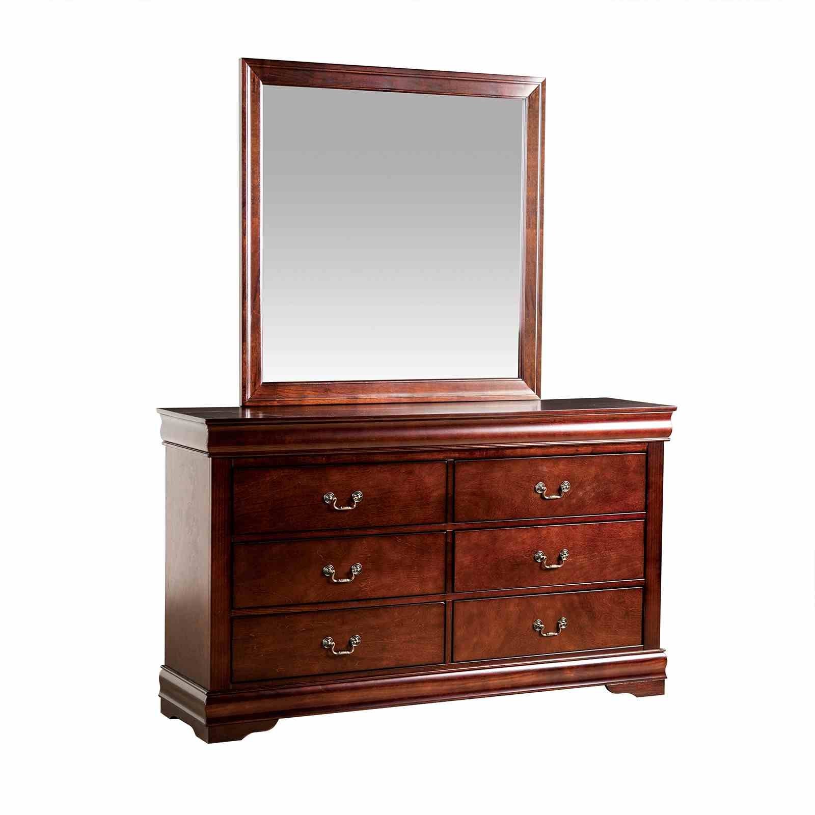 Louis Philippe 5 Pc. Queen Bedroom Set w/ Chest - Image 3