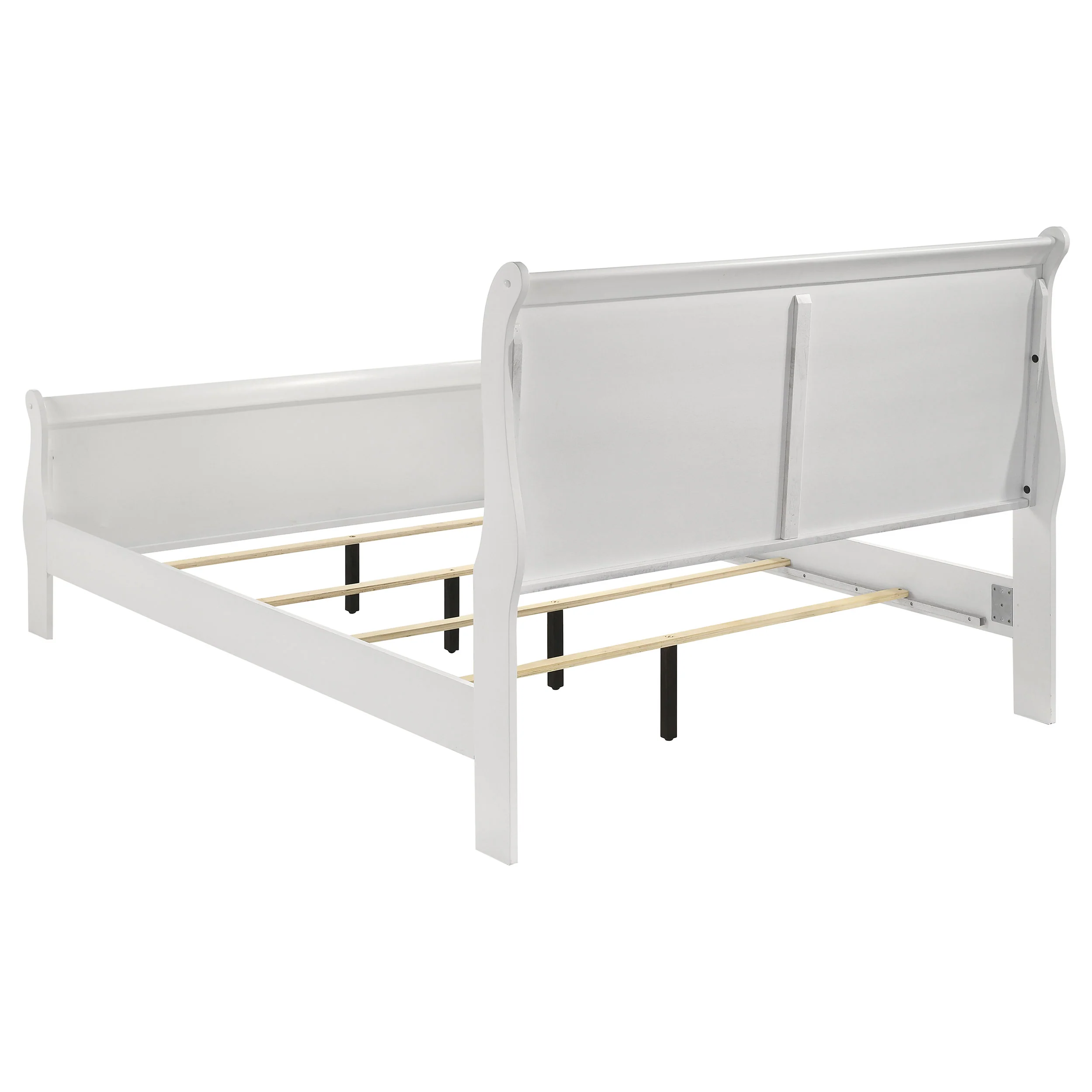 Louis Philippe Sleigh Panel Bed - Image 40