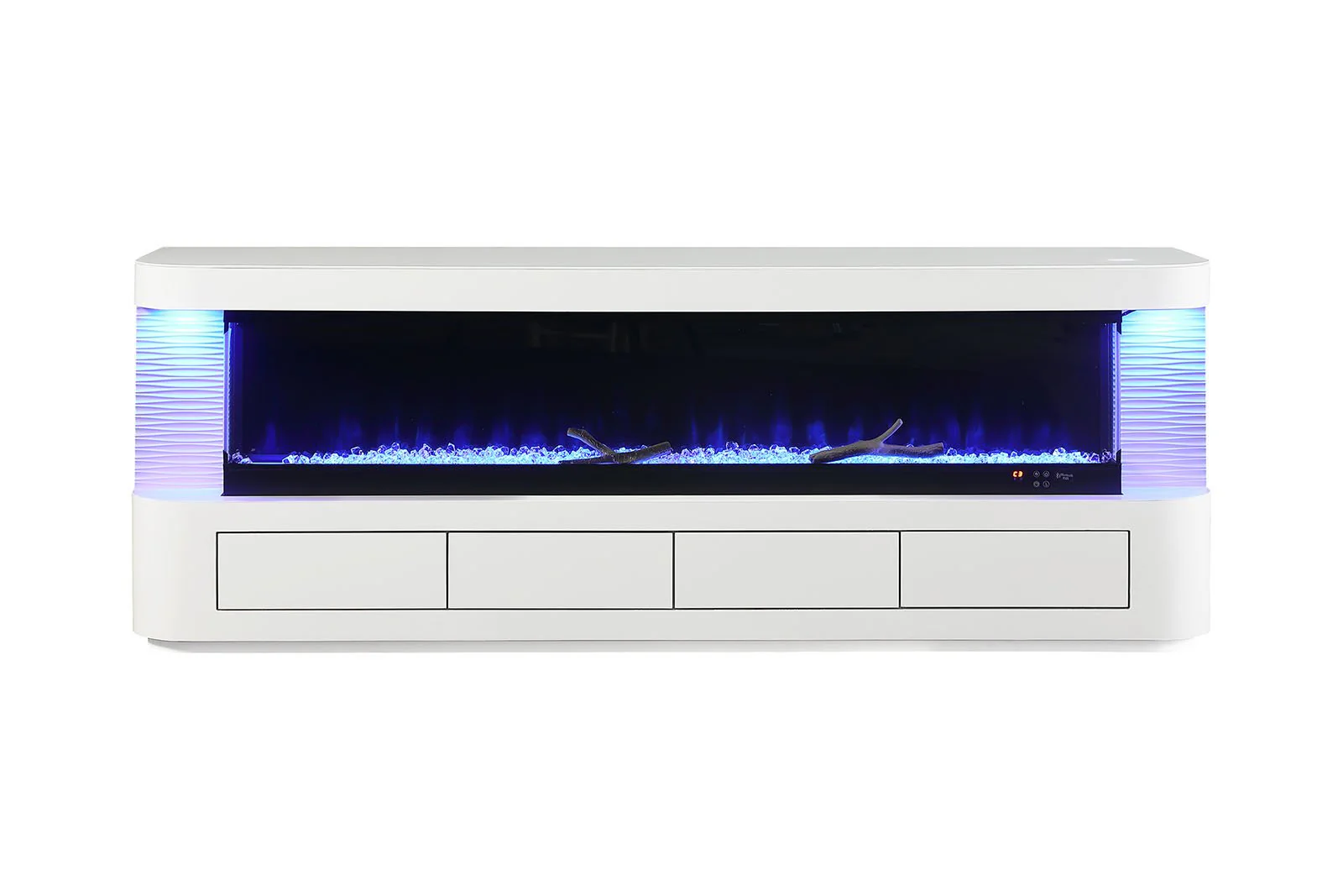 Luken 71" TV Stand w/ Electric Fireplace - Image 8
