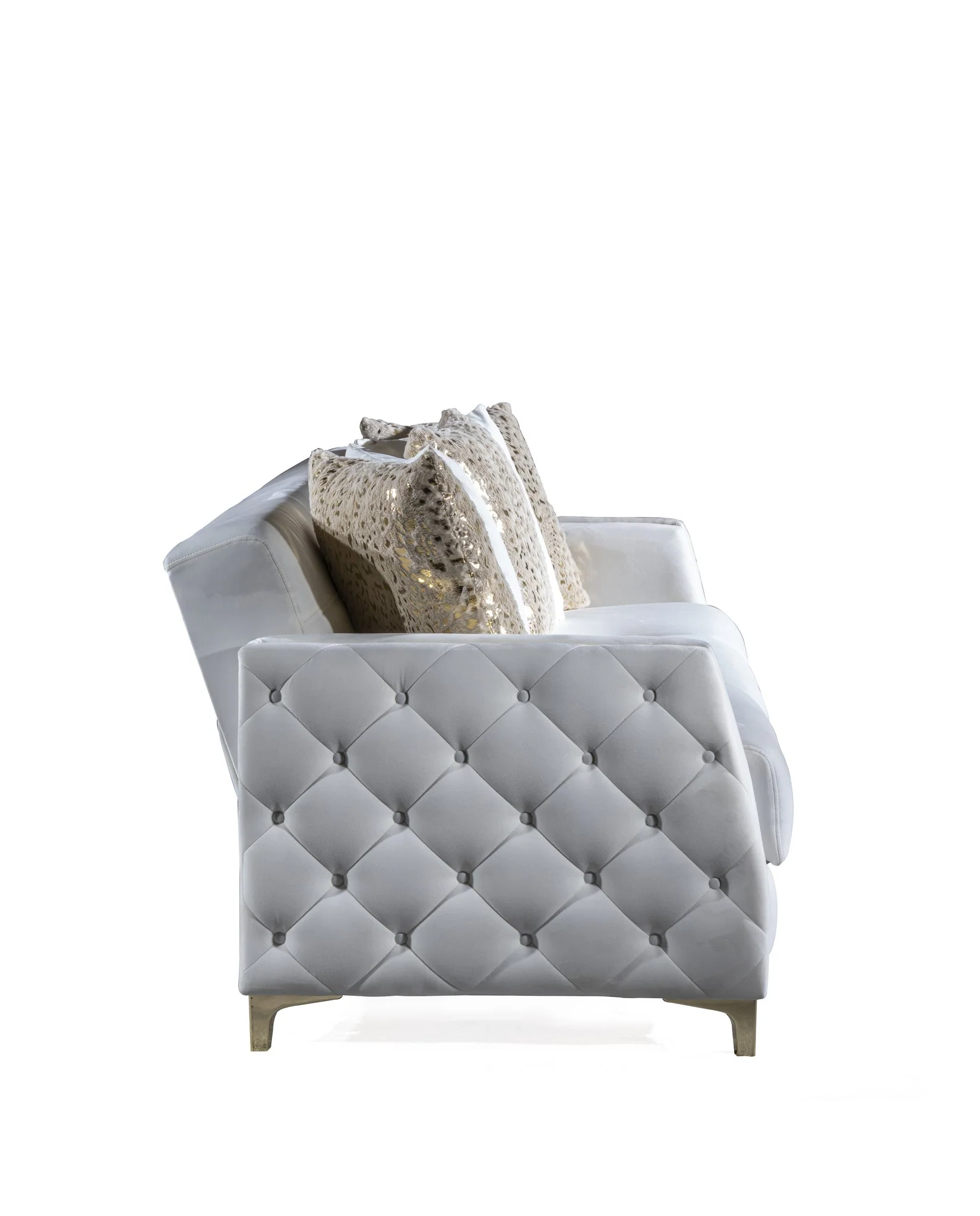 Lust 2PC Living Room Set Off White - Image 12