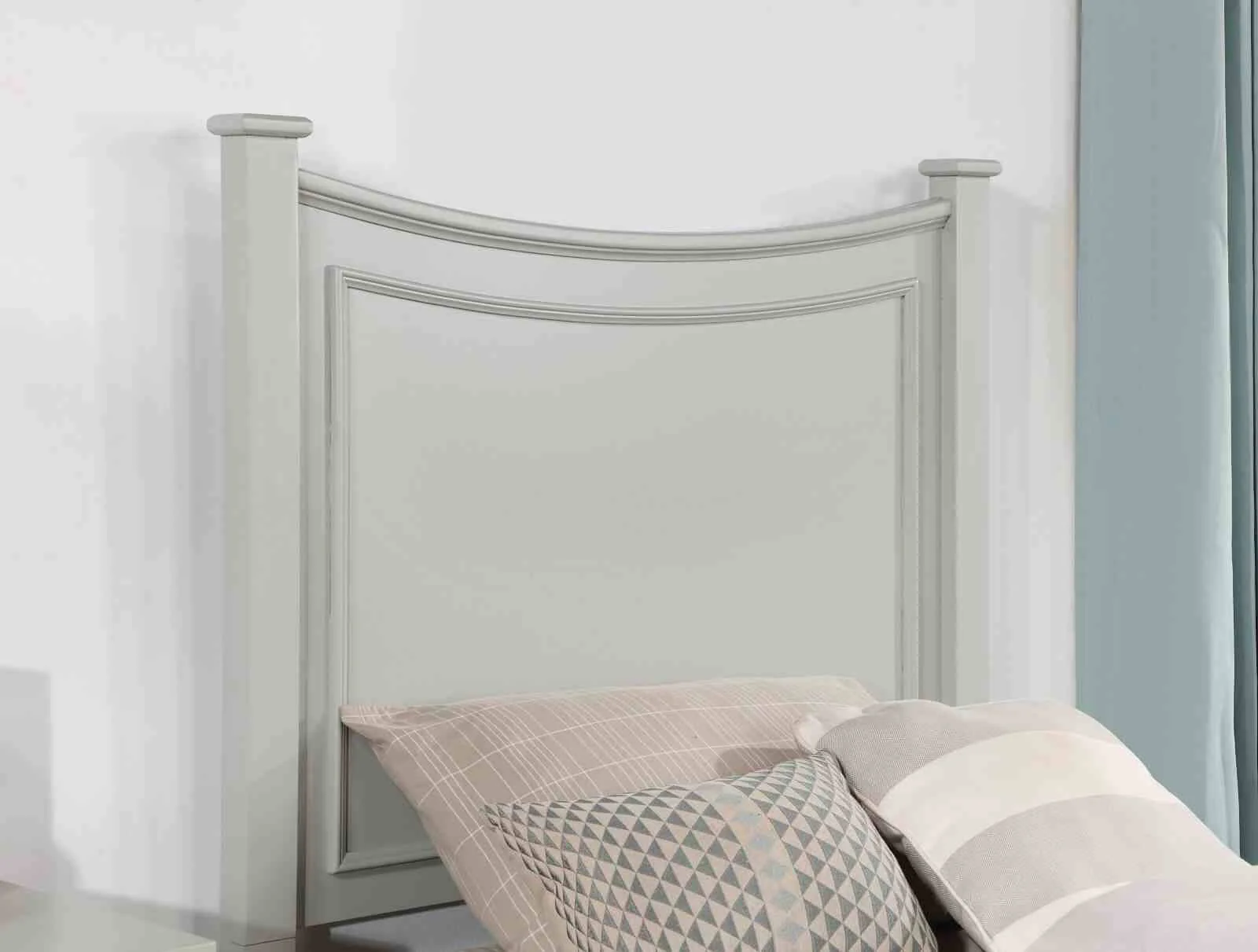 Lycorida Twin Bed w/ Trundle, Light Gray - Image 2