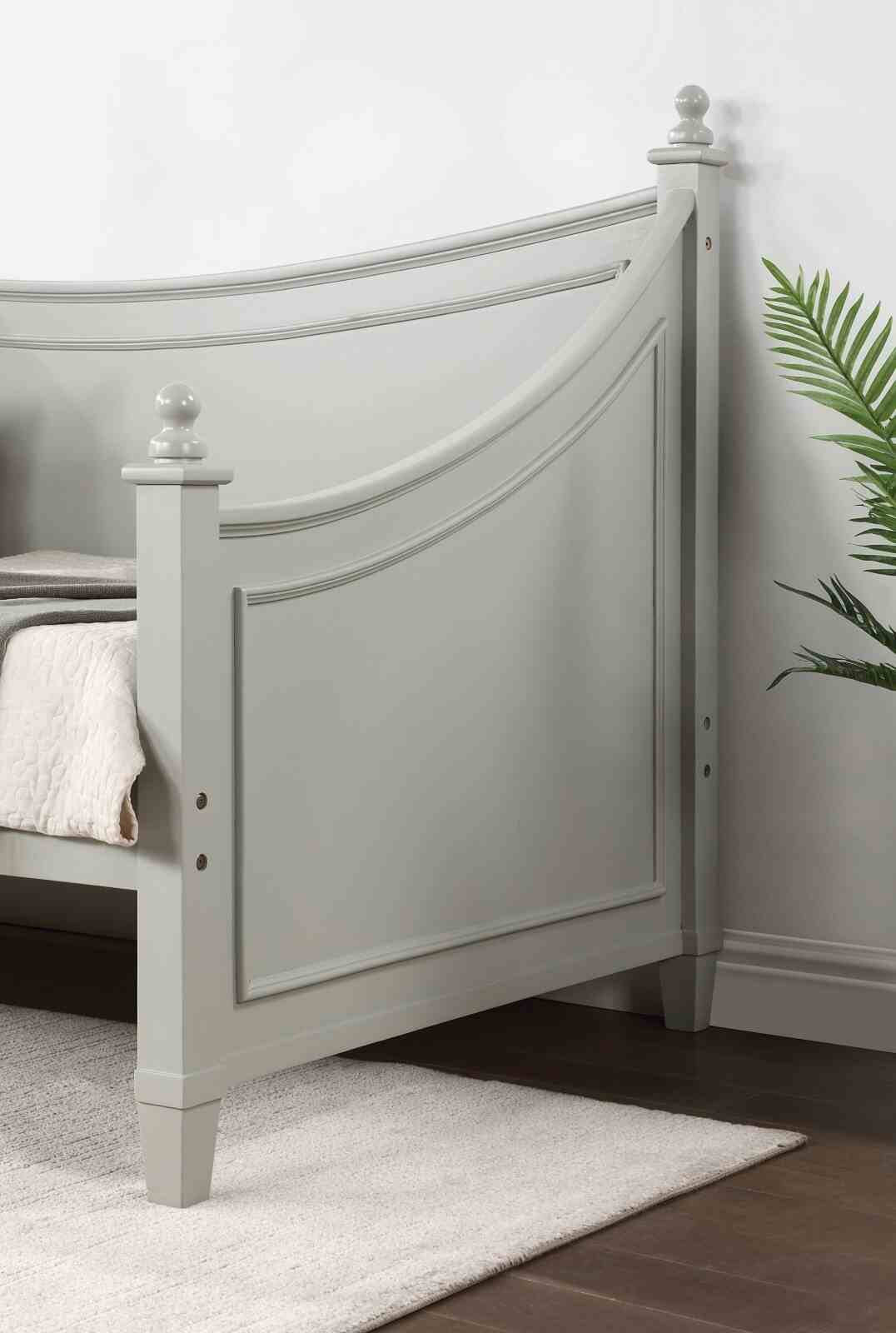 Lycoris Twin Daybed w/ Trundle, Light Gray - Image 5