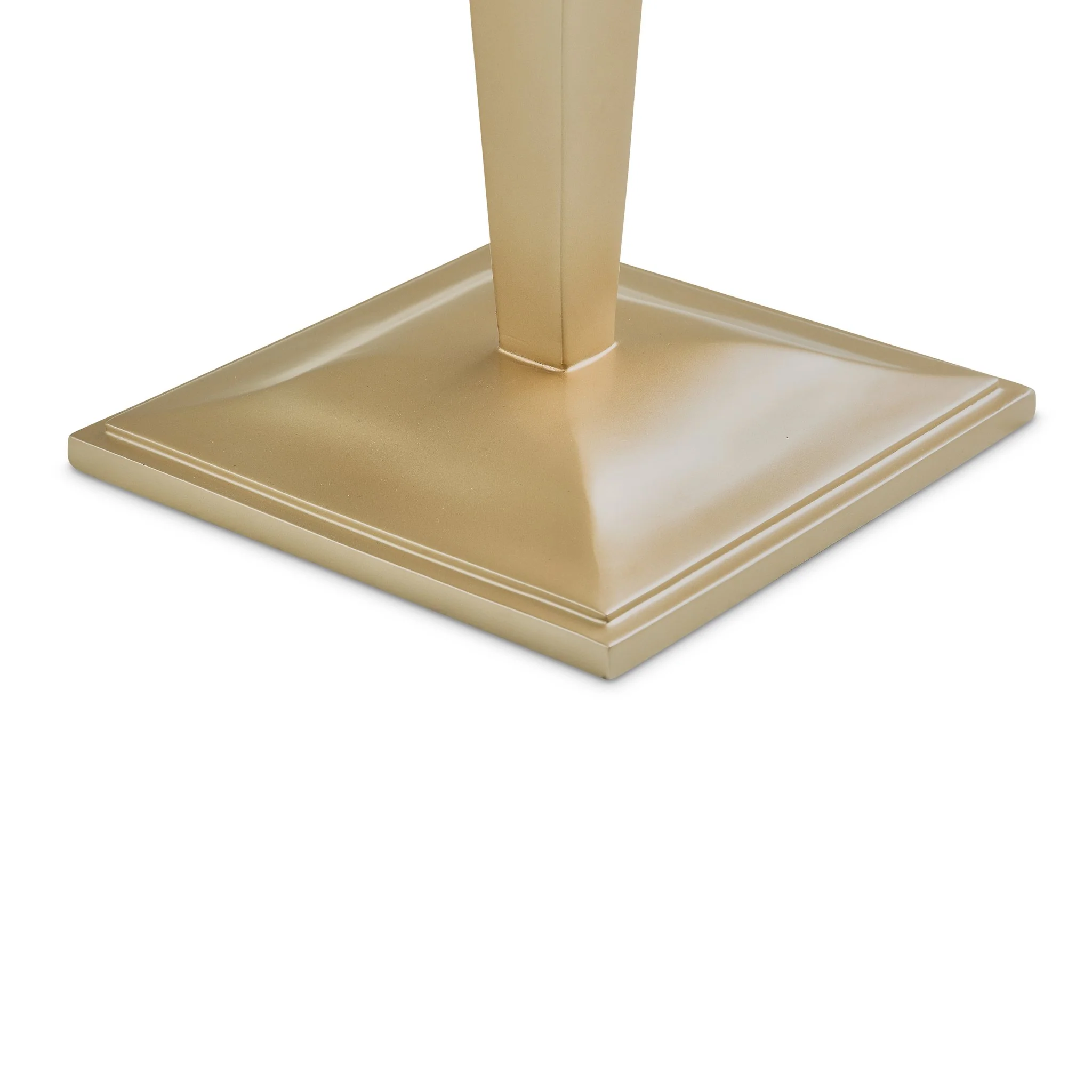 Malibu Crest Round Pedestal Tea Table - Chardonnay - Image 5