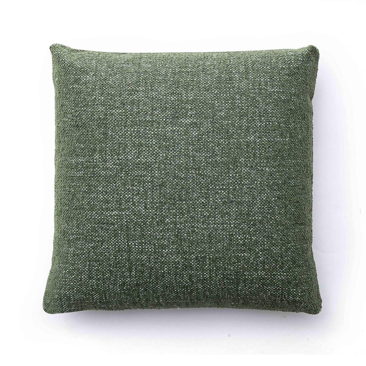 Malolo Green Basketweave 16 inch Square Vegan-Down Pillow - COVER - Image 4