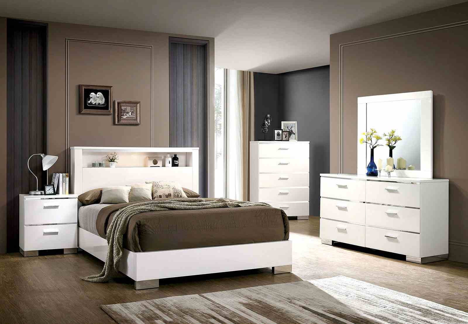 Malte Queen Bed, White - Image 2