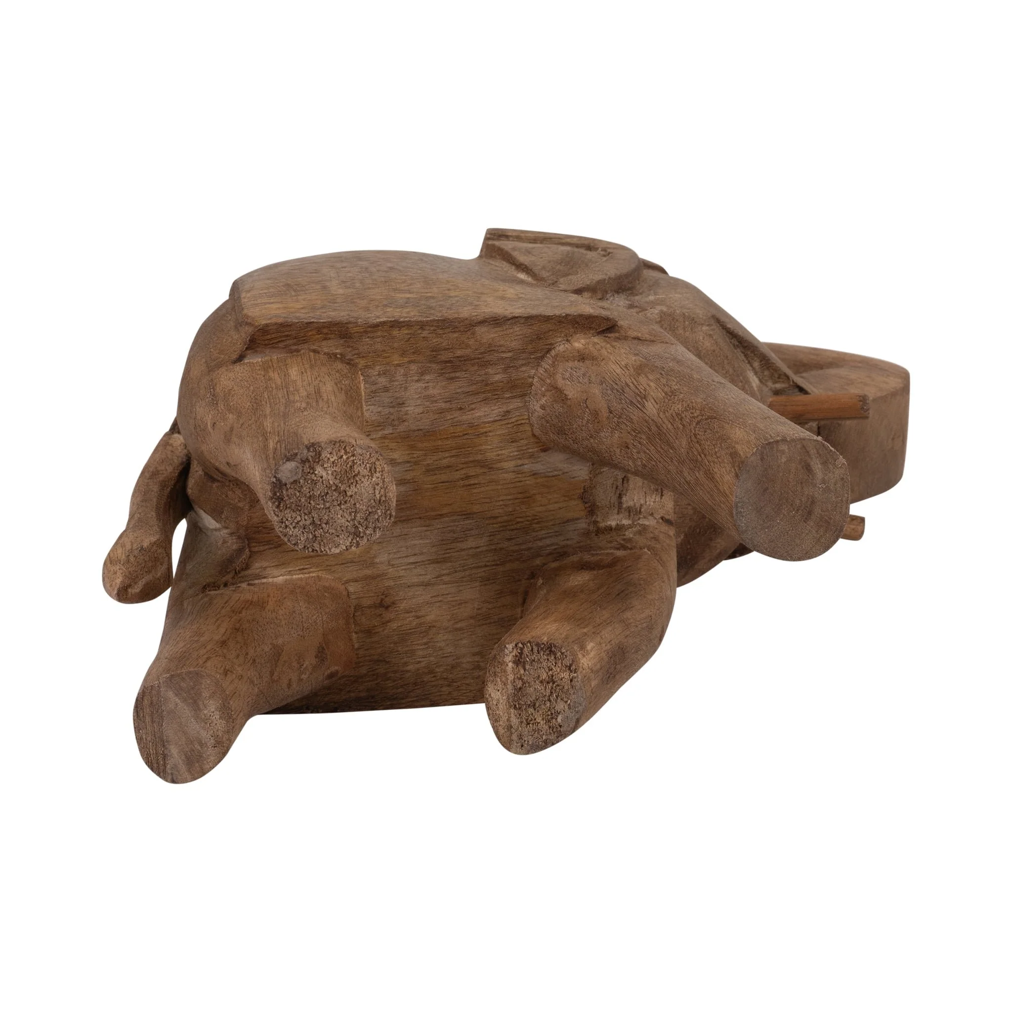 Mango Wood, 8" Elephant, Brown - Image 7