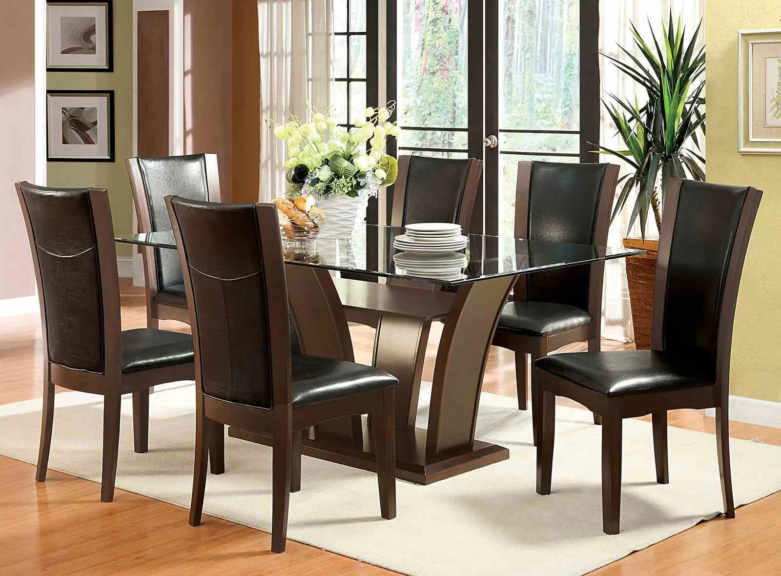 Manhattan 7 Pc. Dining Table Set