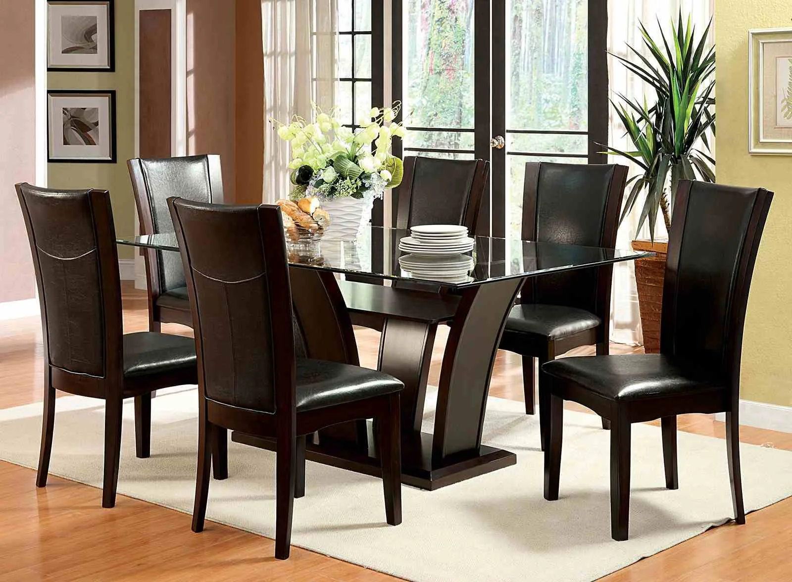 Manhattan 7 Pc. Dining Table Set - Image 2