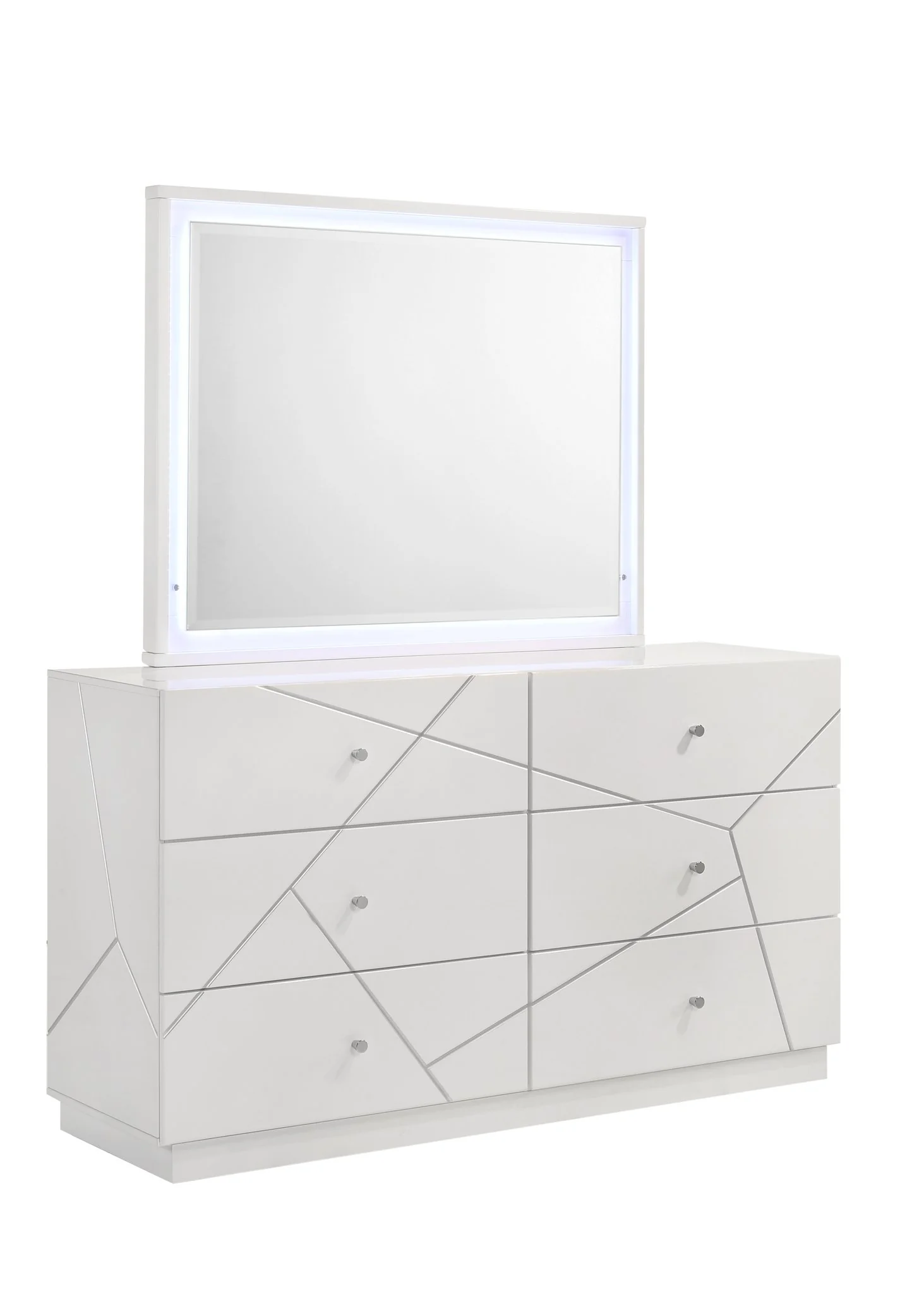 Manhattan Mirror White