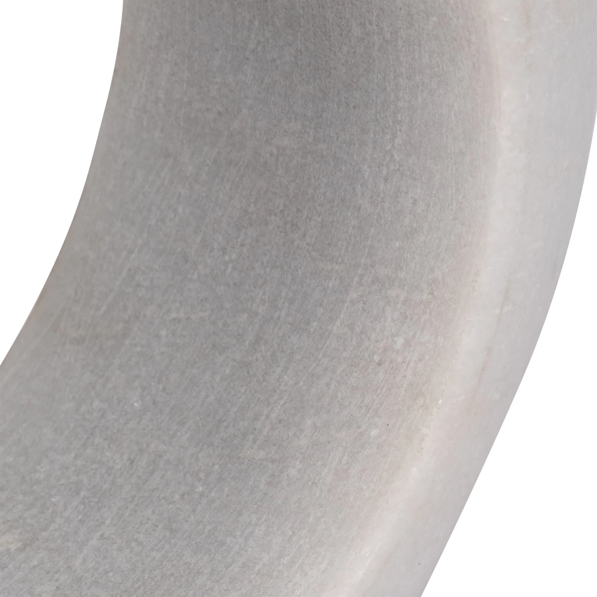 Marble, 10" Ring Tabletop Decor, White - Image 4
