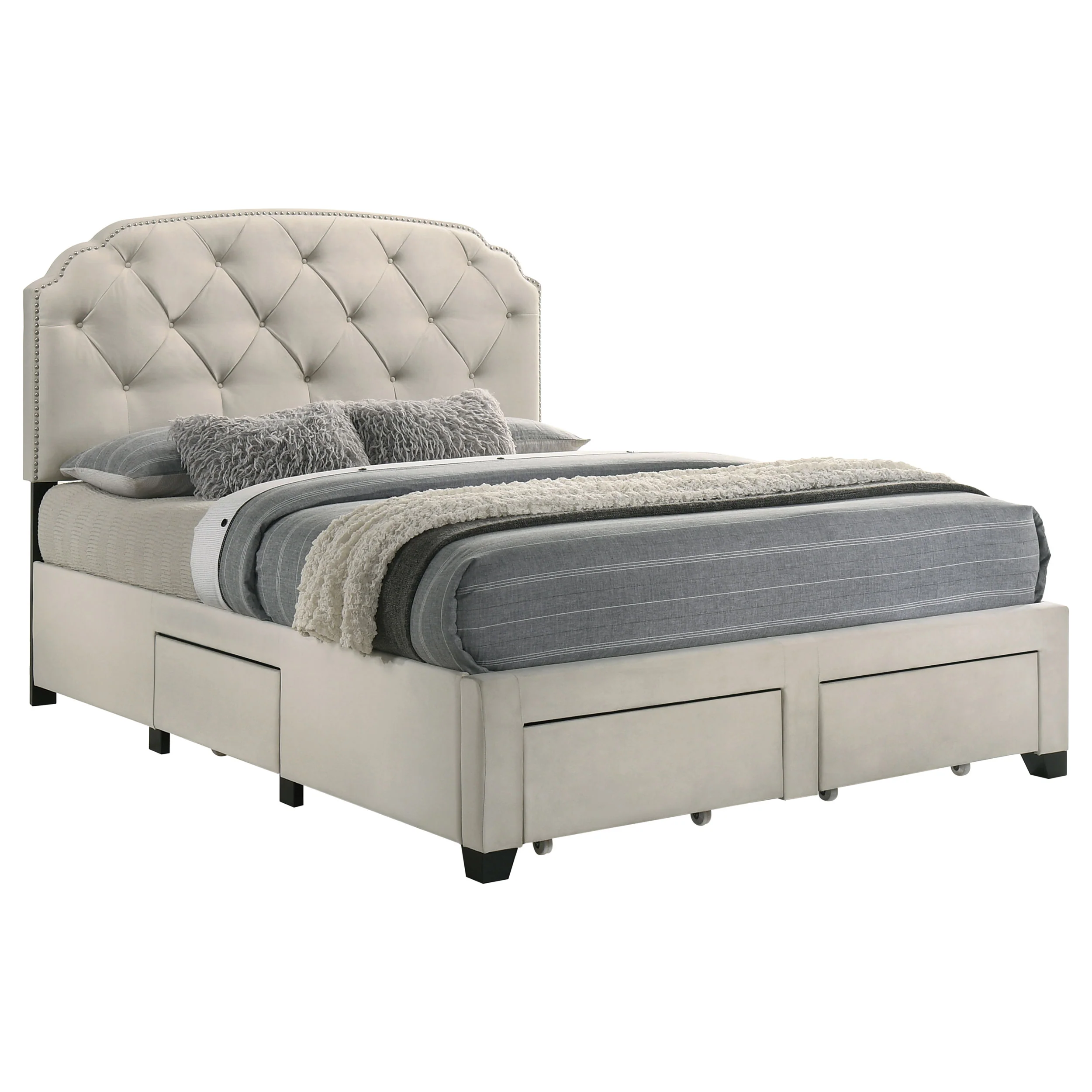 Marianna Panel Platform Storage Bed - Image 5