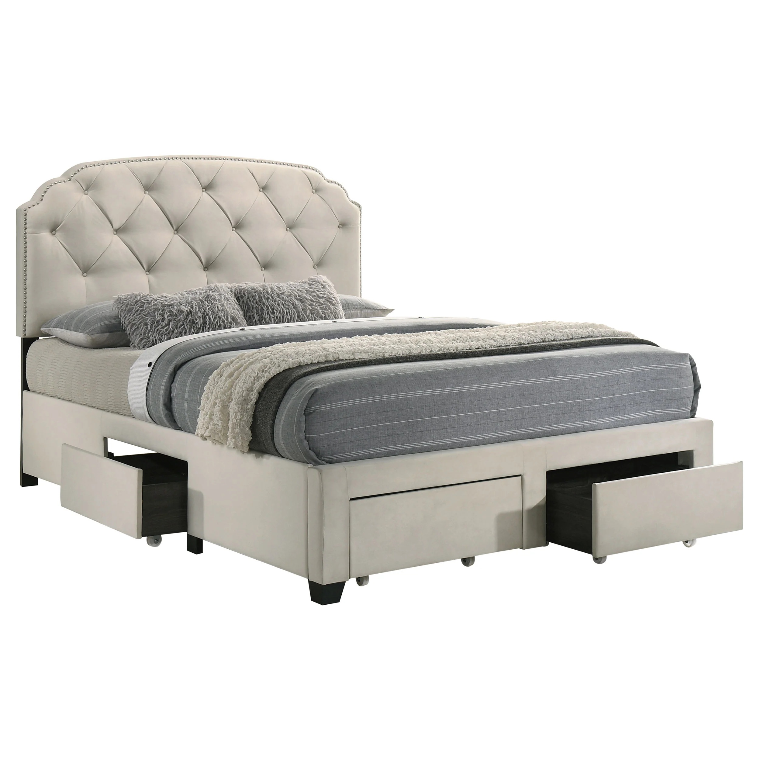 Marianna Panel Platform Storage Bed - Image 6